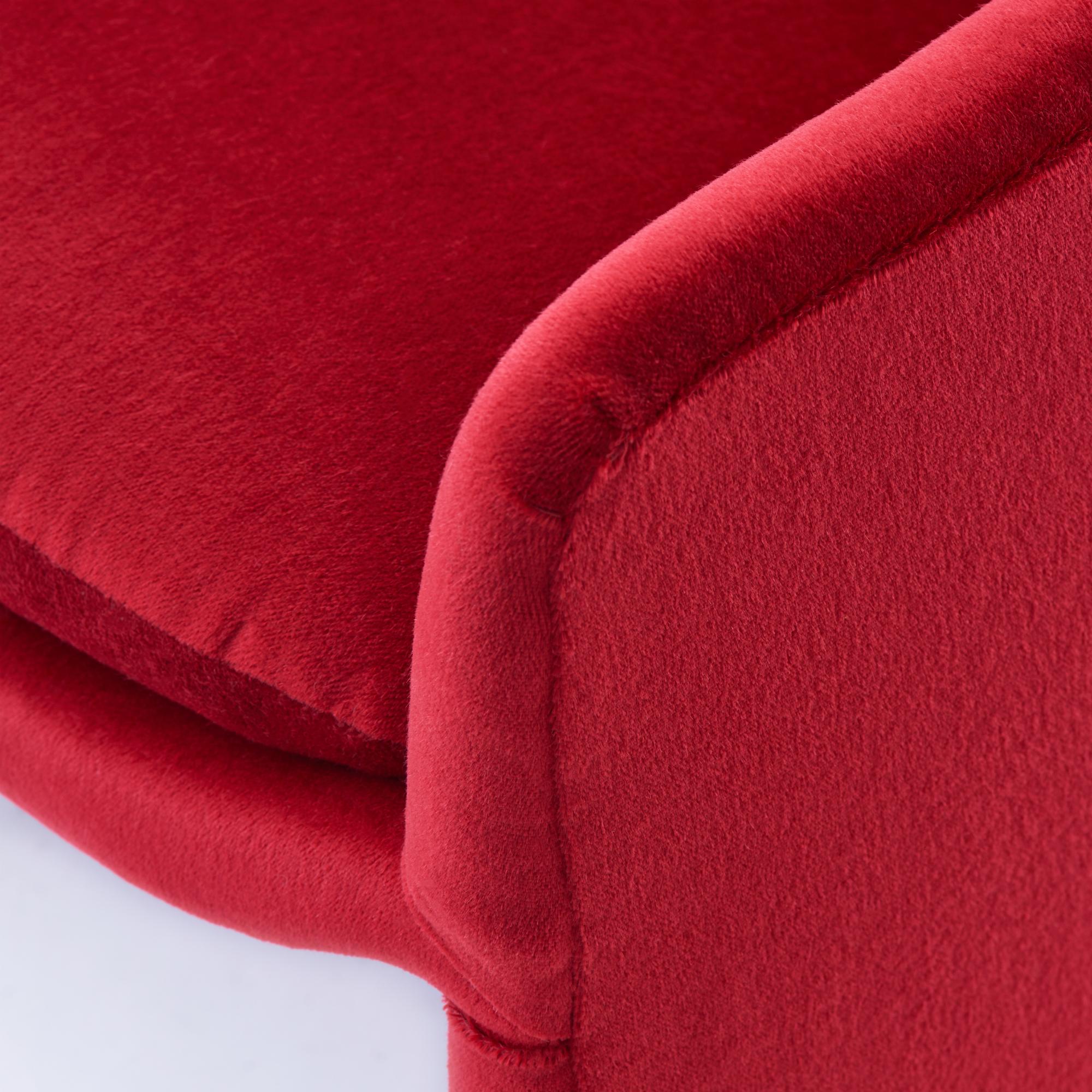 Milo Baughman for Thayer Coggin Barrel Dining Chairs in Mohair 1