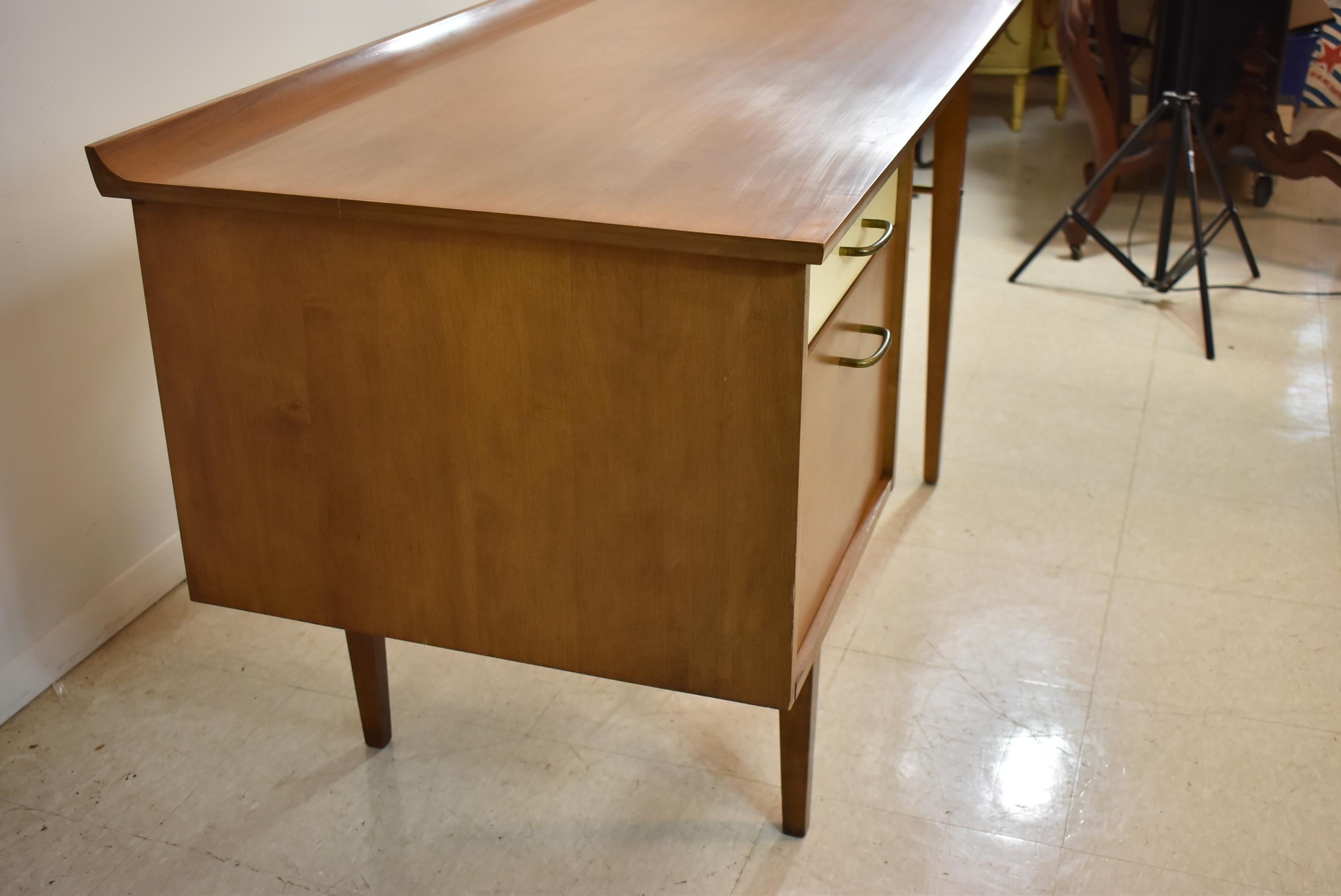 Modern Milo Baughman for Thayer Coggin Birch Desk