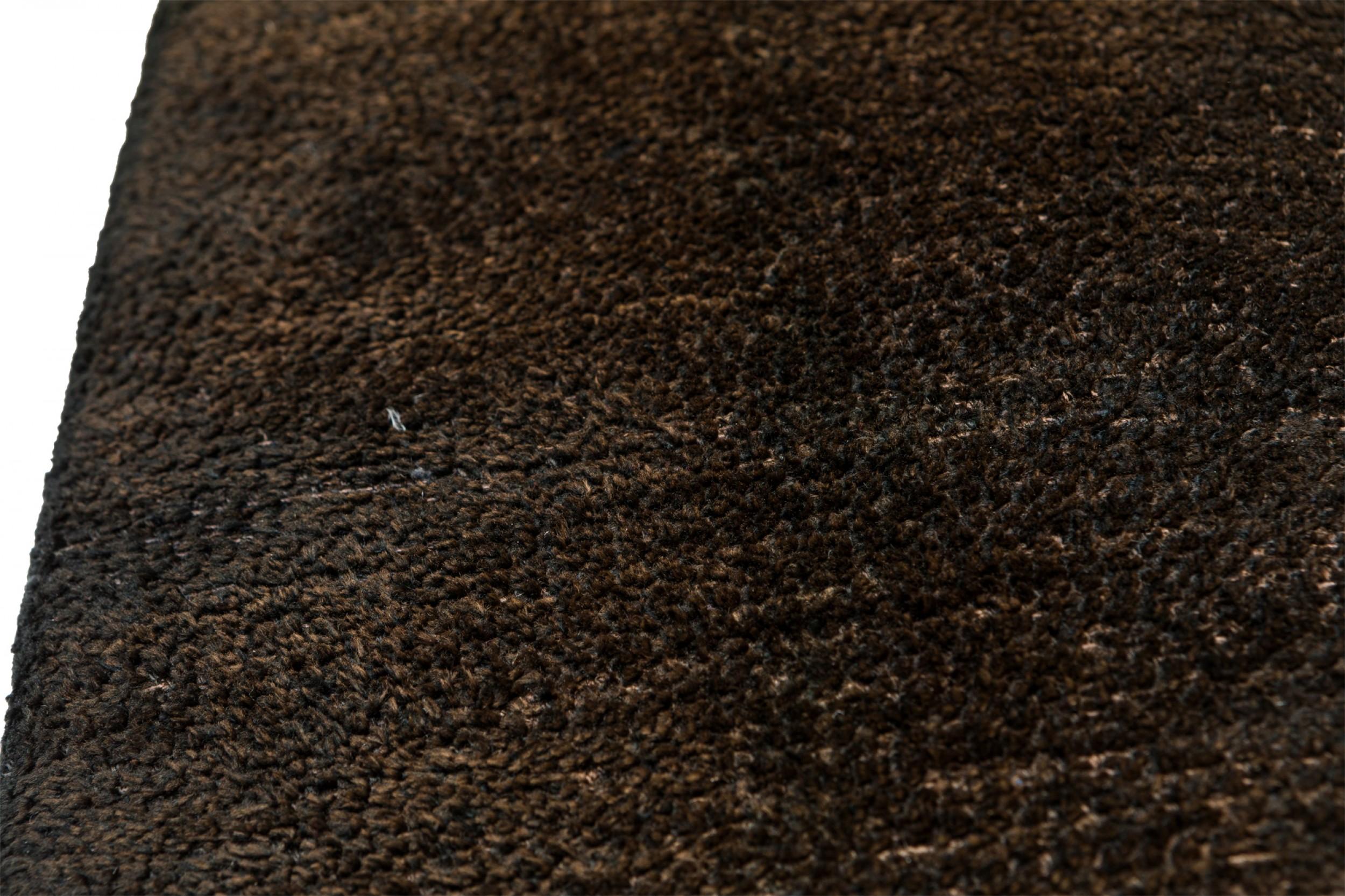 Tissu d'ameublement Pouf de selle noir rembourré Milo Baughman pour Thayer Coggin en vente