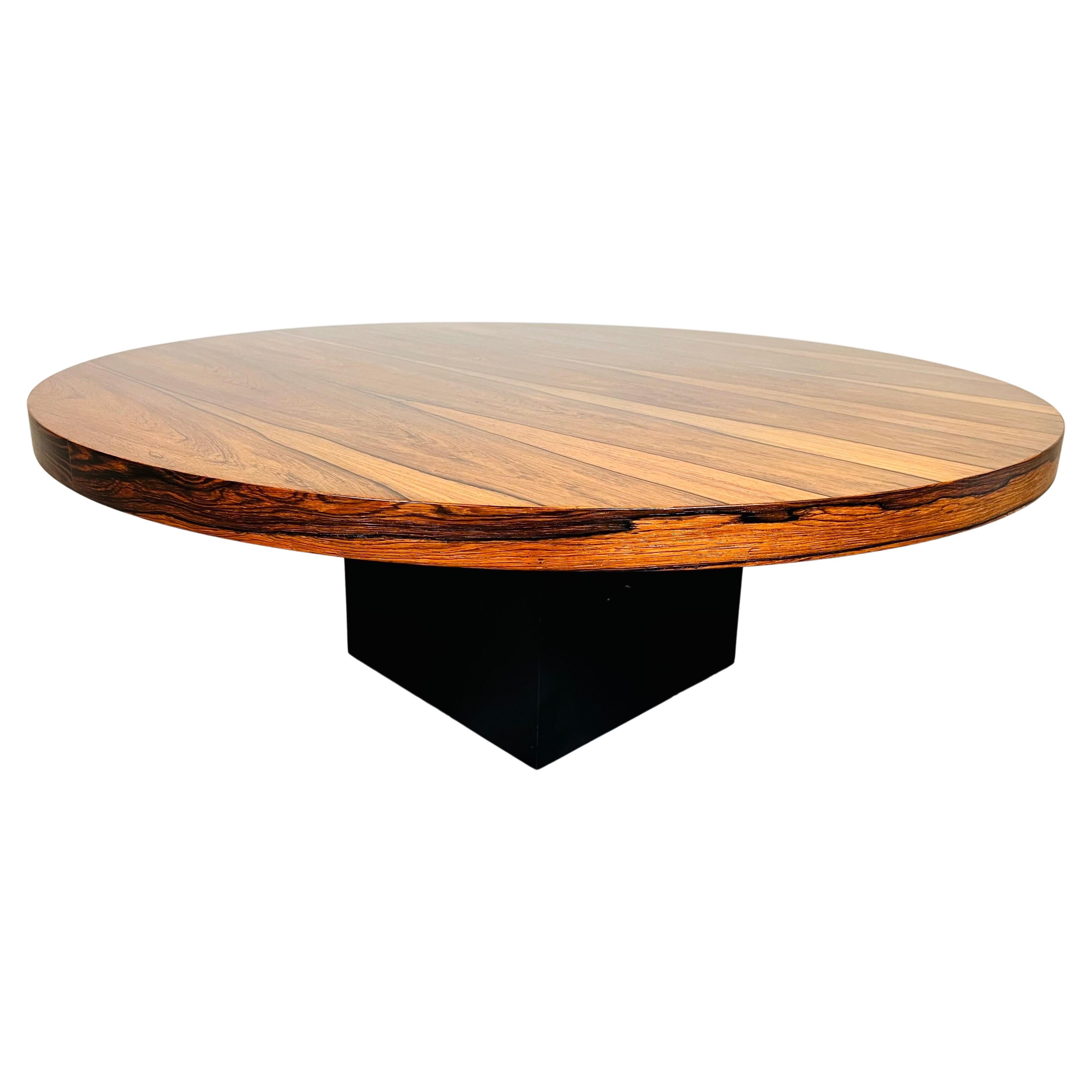 Drum Table By Milo Baughman For Thayer Coggin at 1stDibs