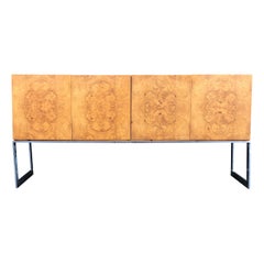 Milo Baughman for Thayer Coggin Burl Credenza