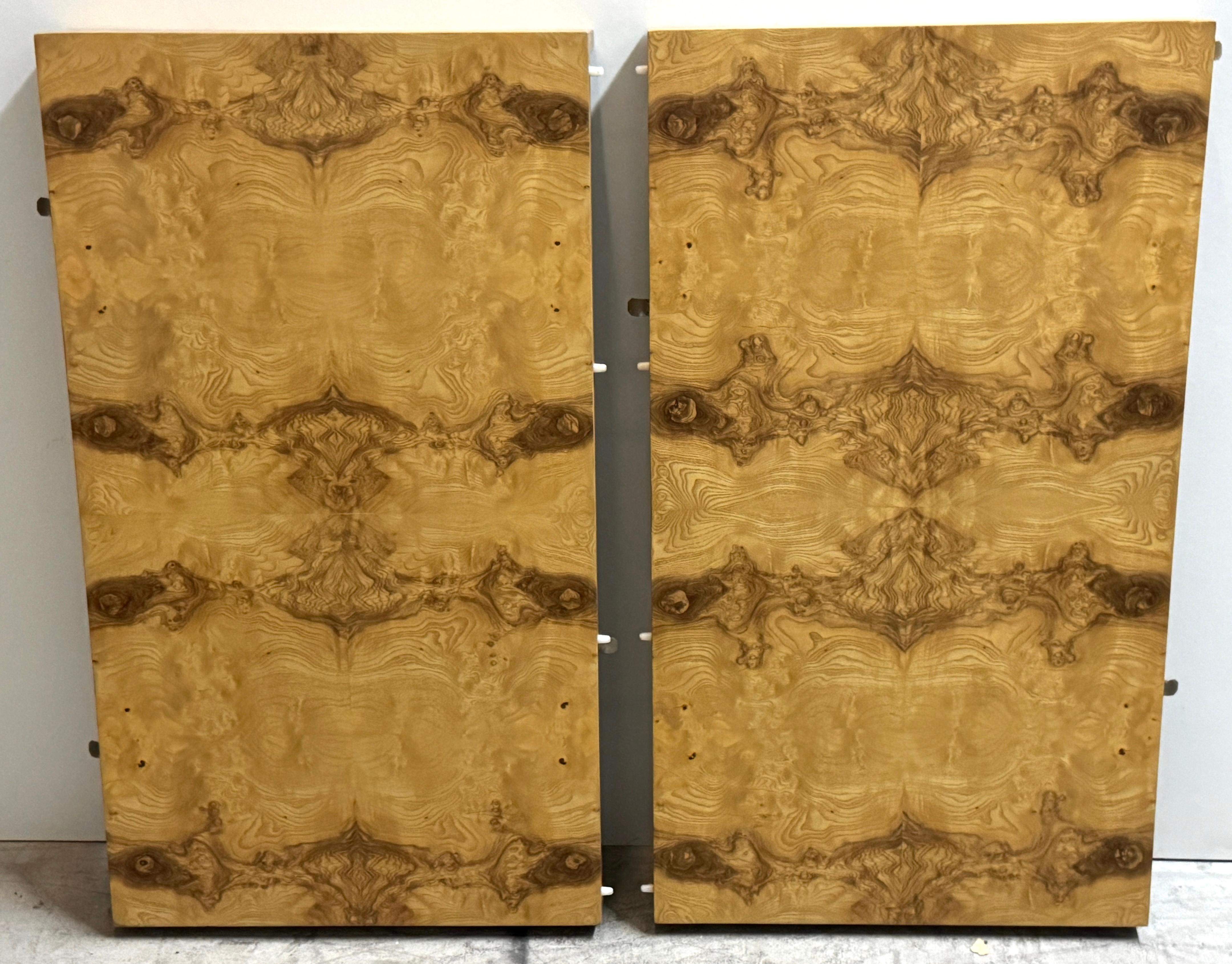 Milo Baughman para Thayer Coggin Mesa de comedor extensible Parsons de madera de arce, 2 hojas en venta 10