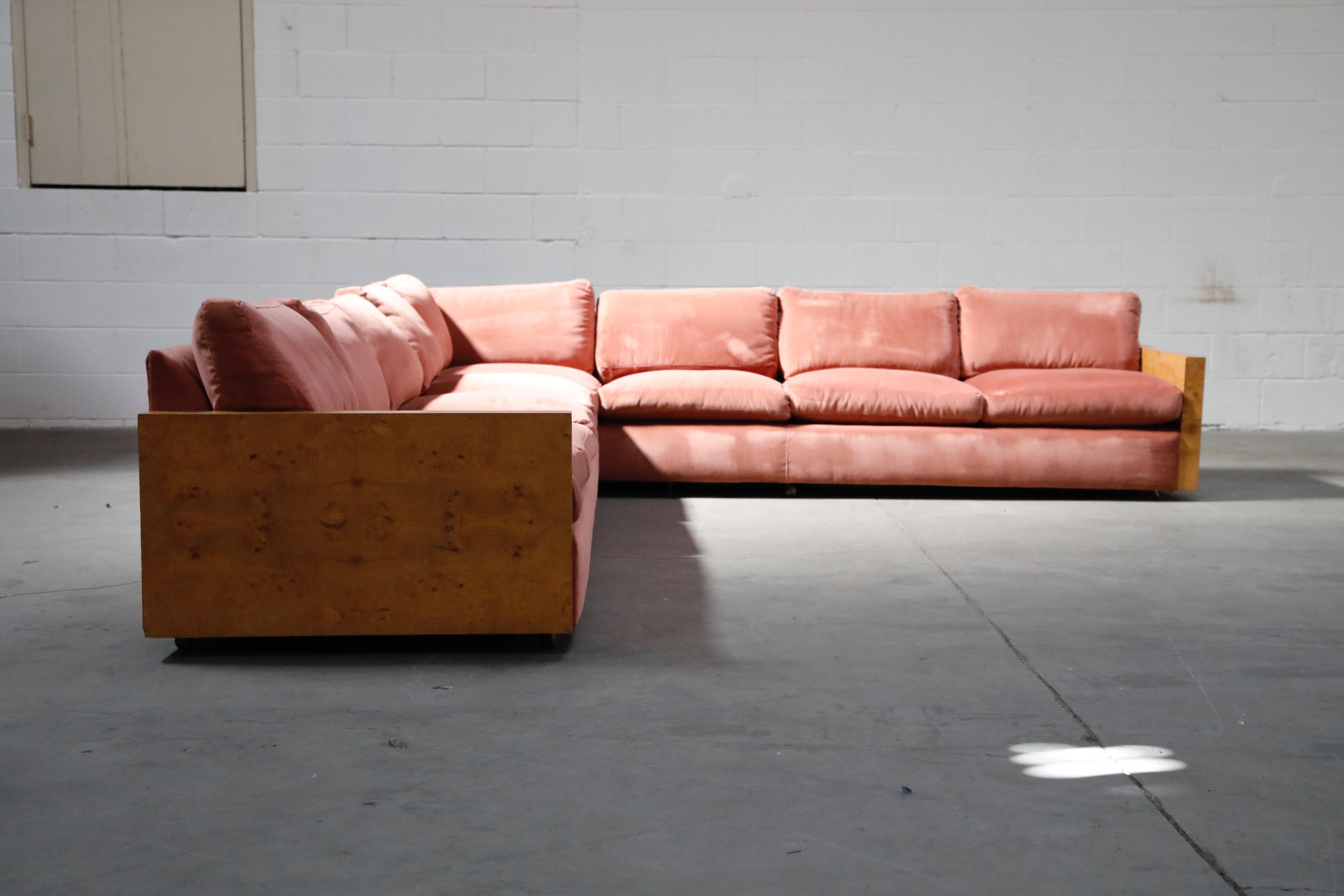 pink sofa sectional
