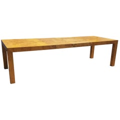 Milo Baughman for Thayer Coggin Burlwood Dining Table