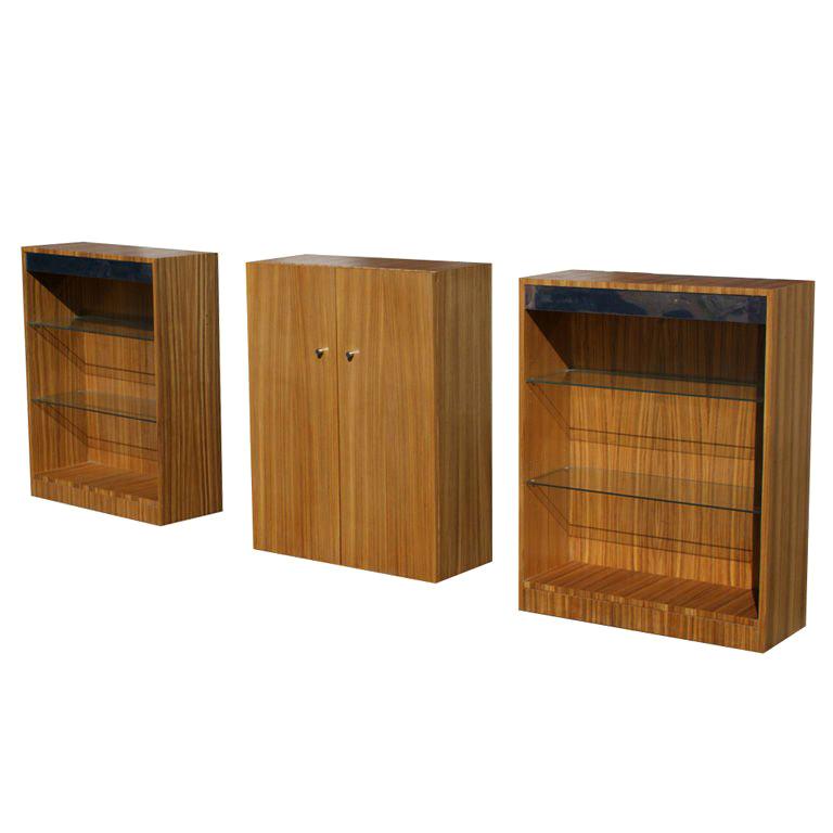 Milo Baughman For Thayer Coggin Cabinet And Shelf Units For Sale