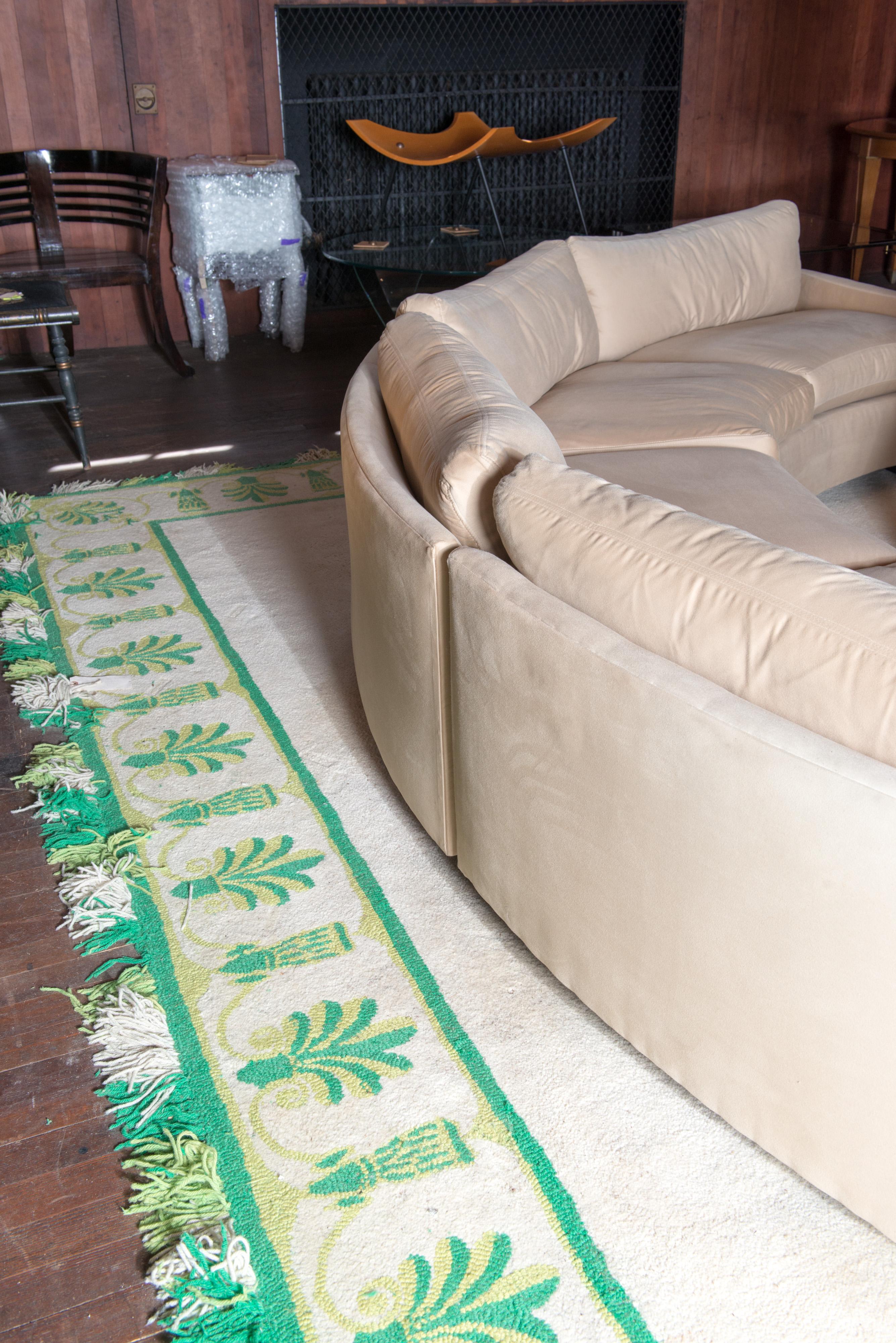 Milo Baughman for Thayer Coggin Circular Sectional Sofa For Sale 7