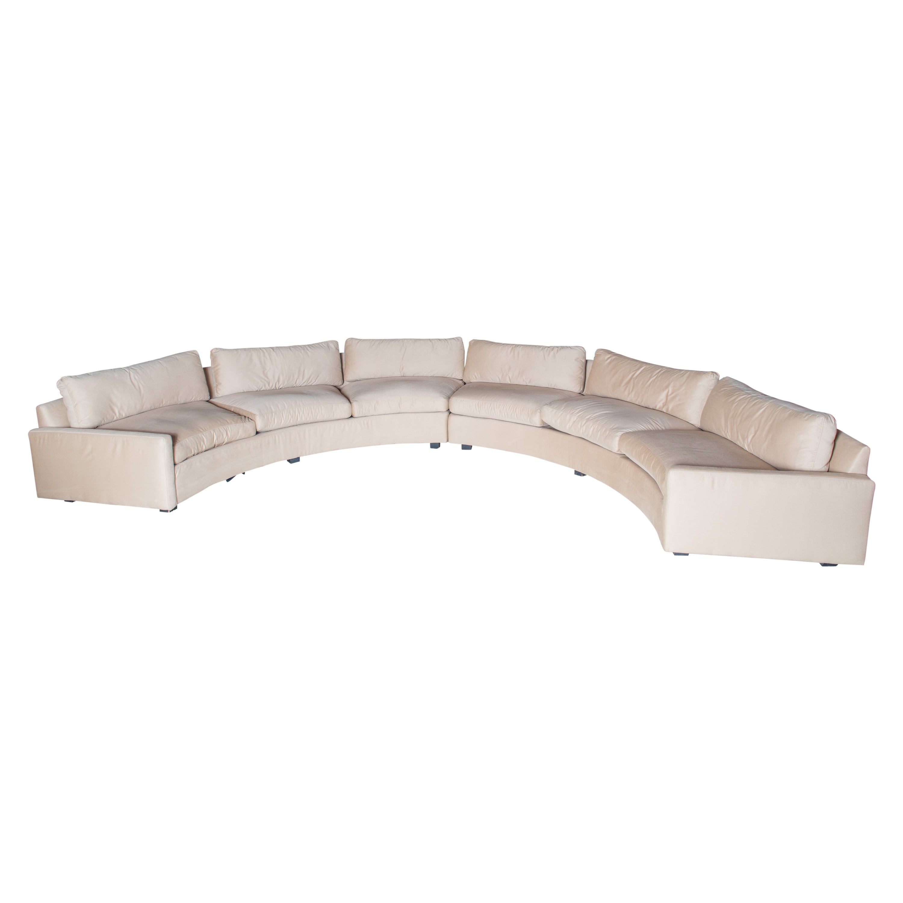 Milo Baughman for Thayer Coggin Circular Sectional Sofa