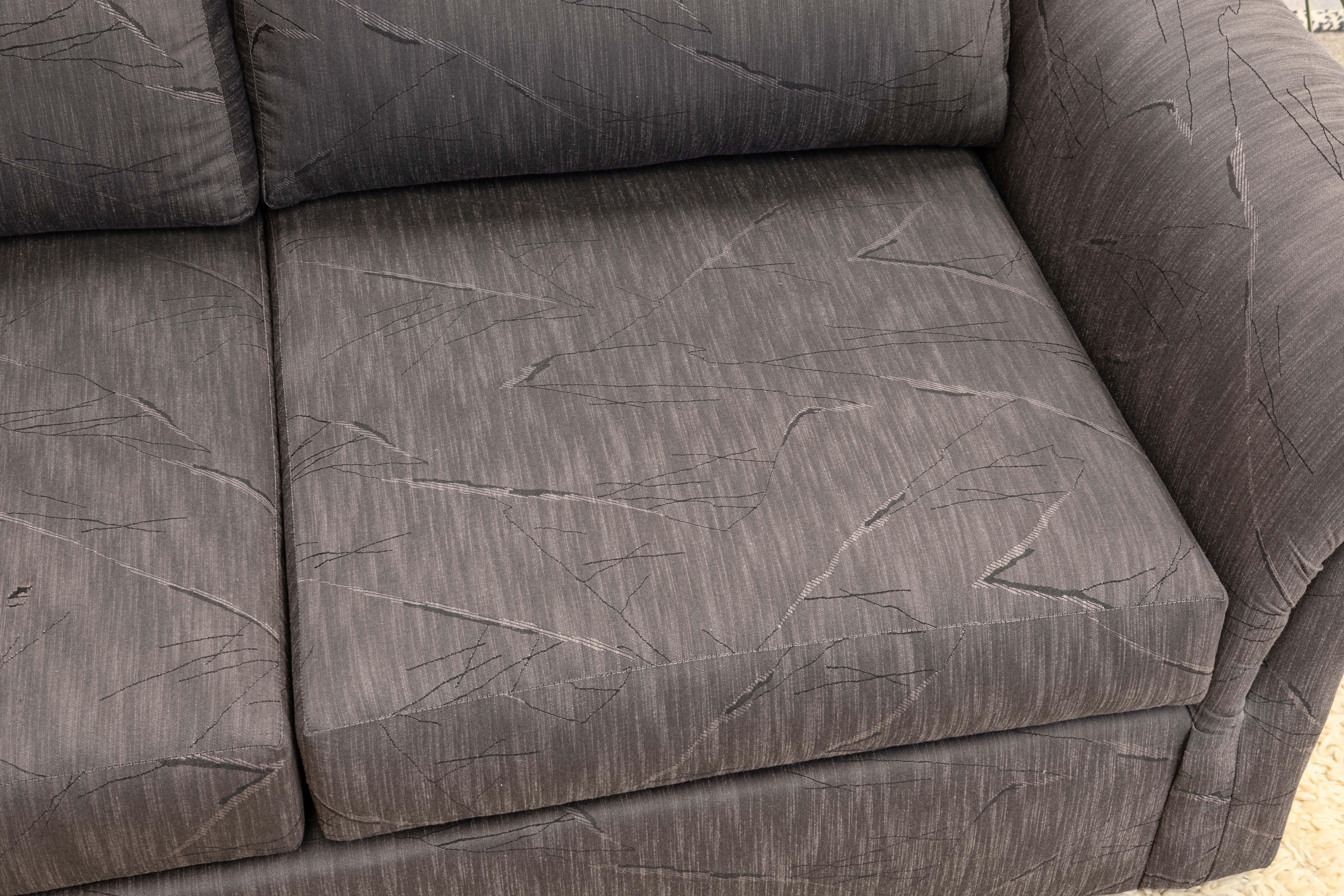Milo Baughman for Thayer Coggin Contemporary Modern Curved 3 pc Sectional Sofa (Canapé sectionnel 3 pièces) en vente 1