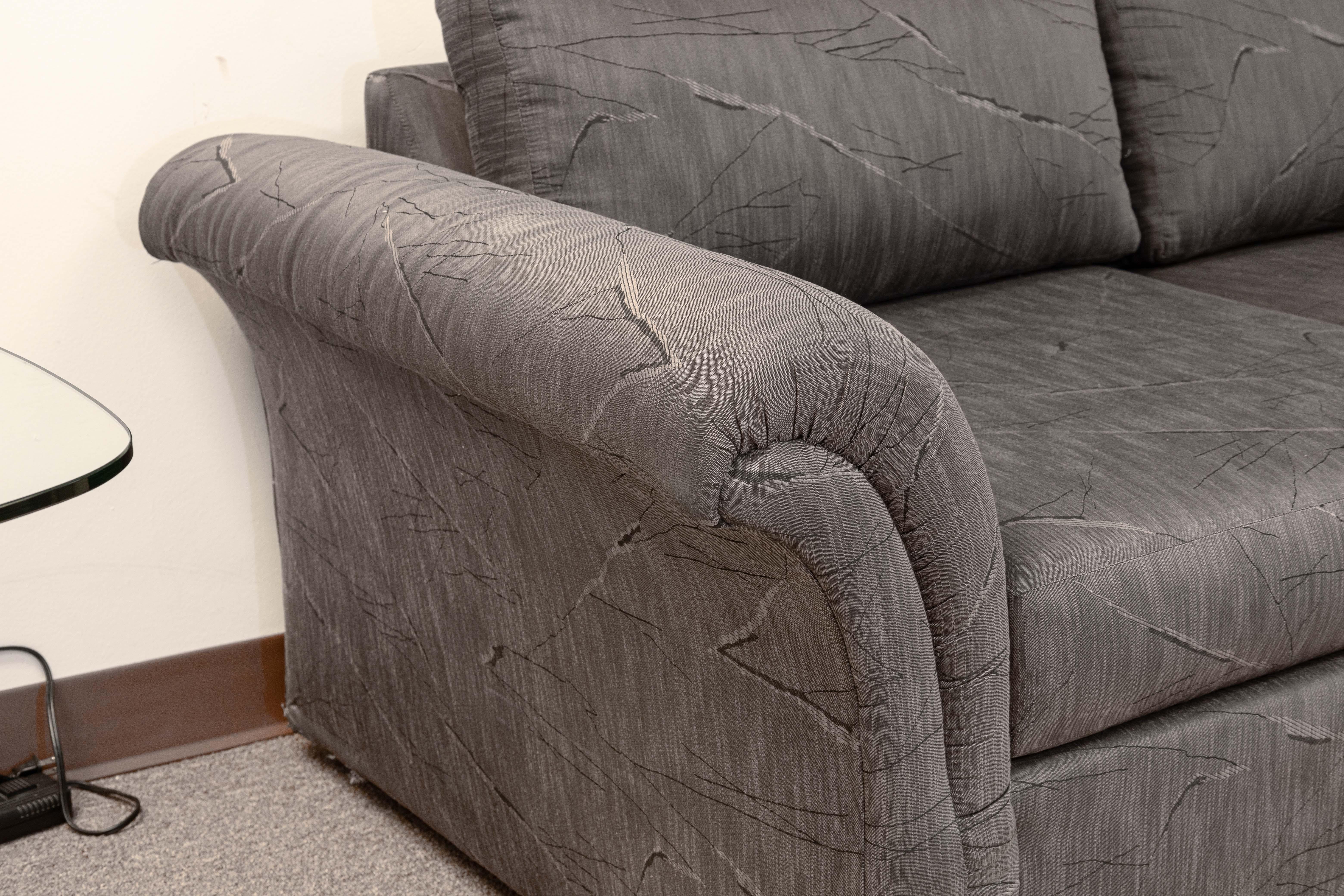 Milo Baughman for Thayer Coggin Contemporary Modern Curved 3 pc Sectional Sofa (Canapé sectionnel 3 pièces) en vente 2