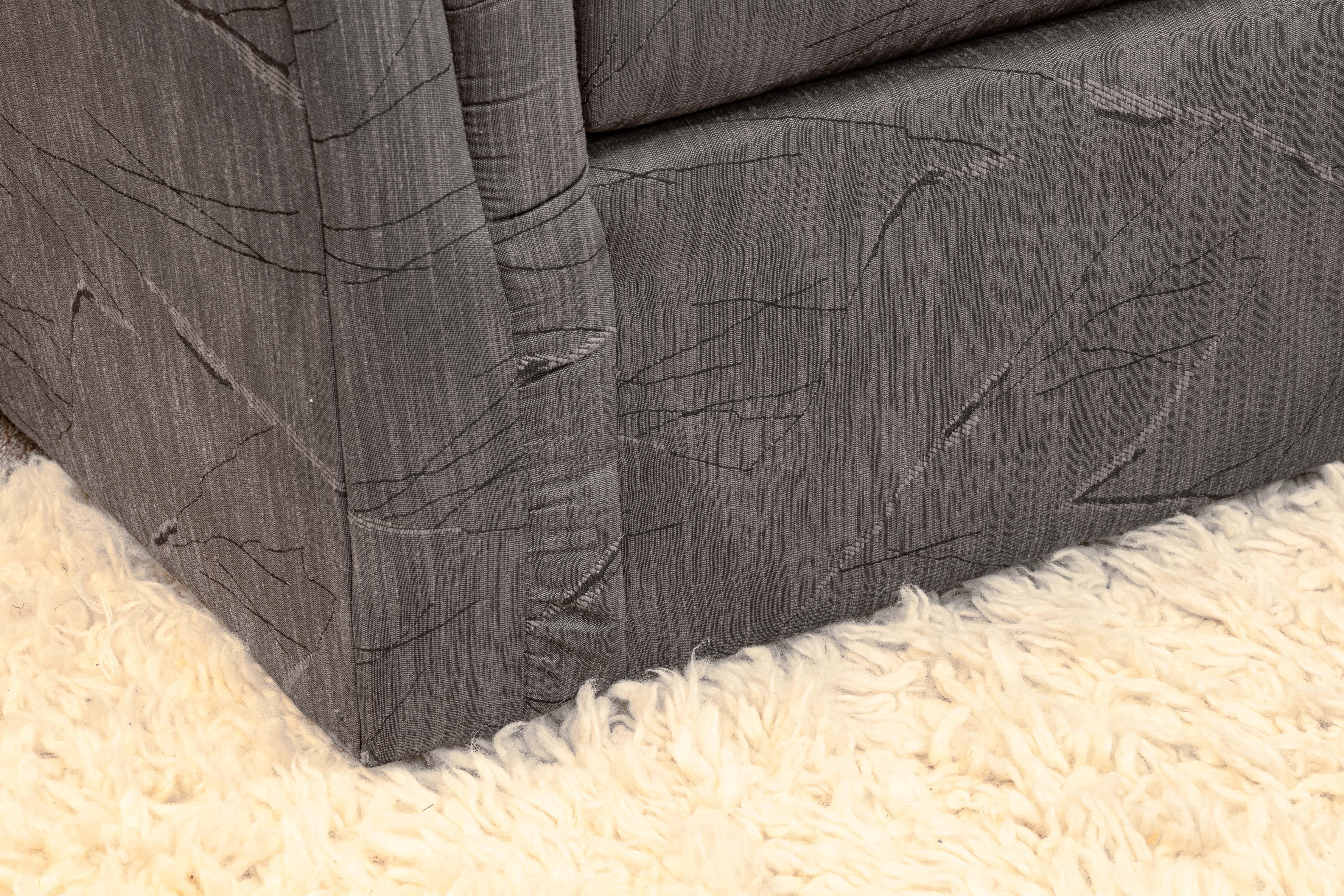 Milo Baughman for Thayer Coggin Contemporary Modern Curved 3 pc Sectional Sofa (Canapé sectionnel 3 pièces) en vente 3