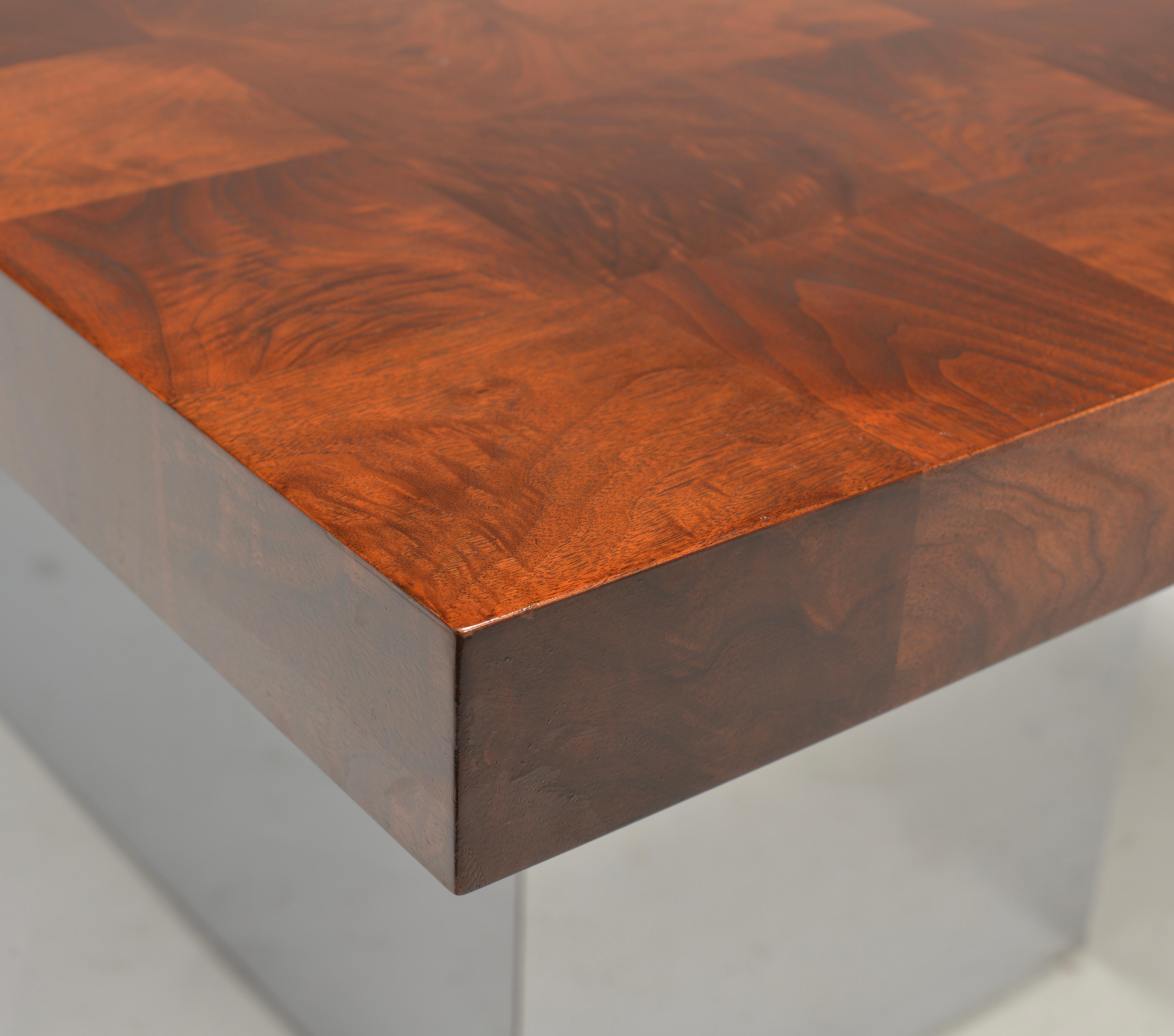 Parquetry Milo Baughman for Thayer Coggin For Sale