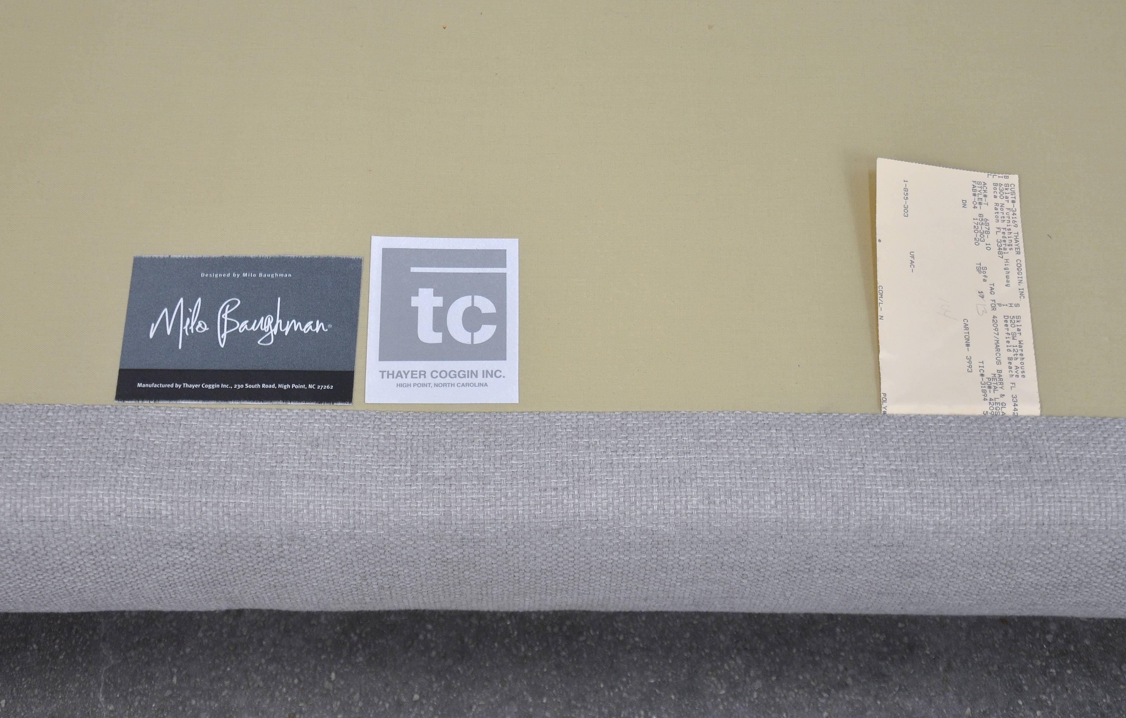 Milo Baughman for Thayer Coggin Gray Design Classic Sofa 4