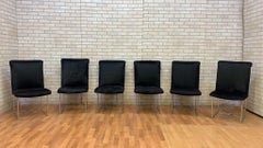 Milo Baughman for Thayer Coggin High Dining Chairs Newly Upholstered - Set of 6