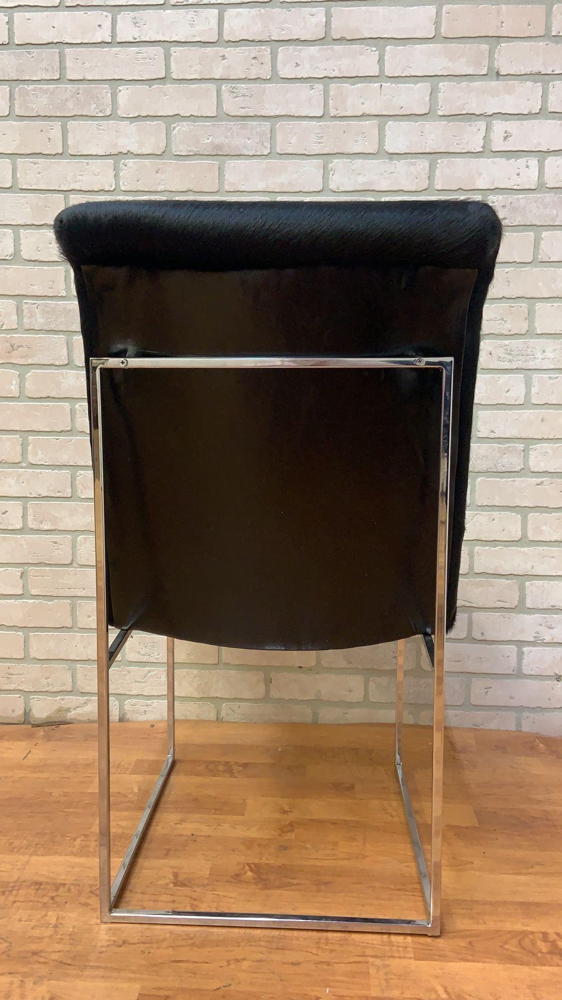 Milo Baughman für Thayer Coggin, hochwertige Esszimmerstühle, neu gepolstert, 6er-Set (Moderne der Mitte des Jahrhunderts) im Angebot