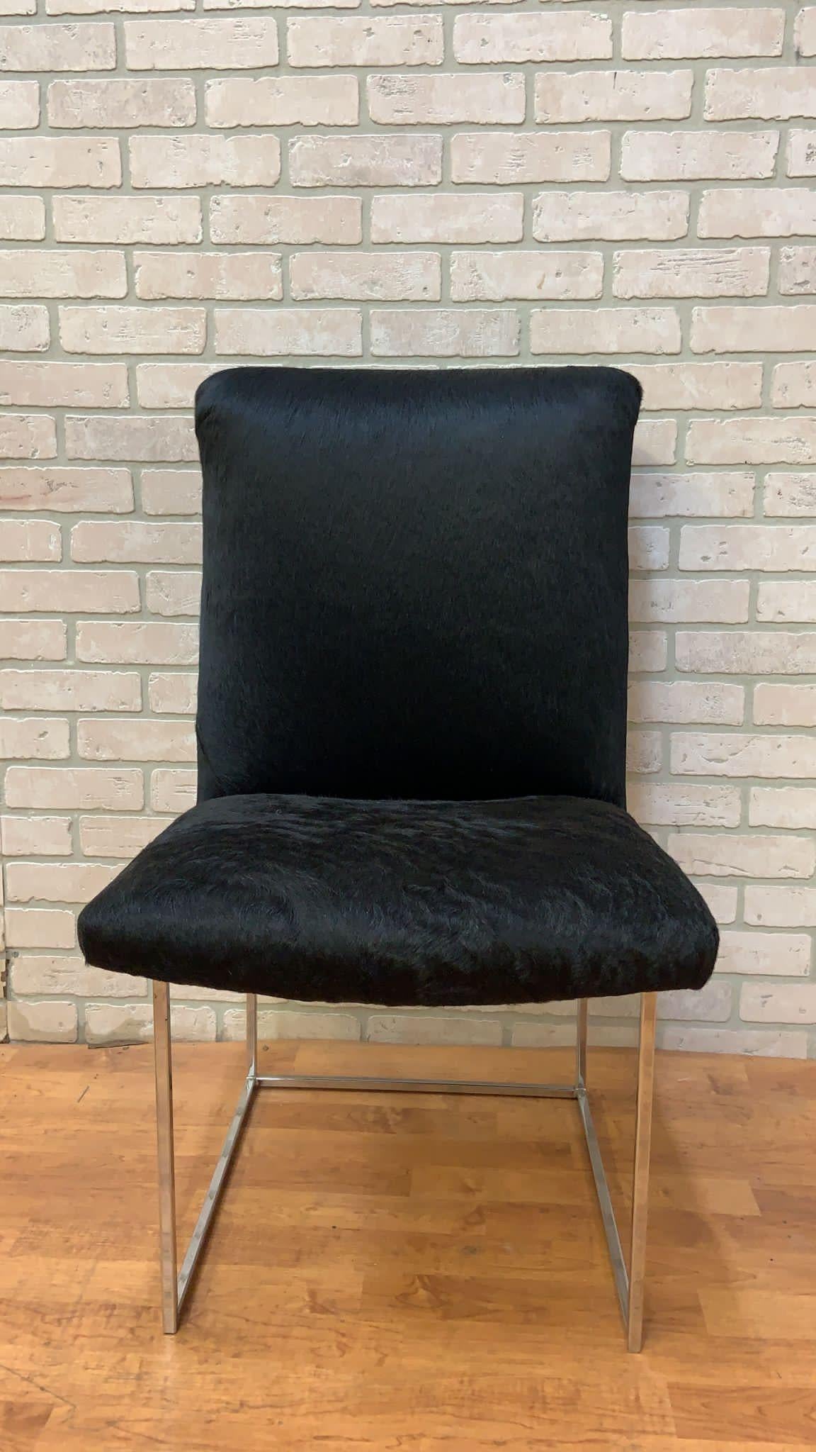 Milo Baughman für Thayer Coggin, hochwertige Esszimmerstühle, neu gepolstert, 6er-Set im Angebot 1