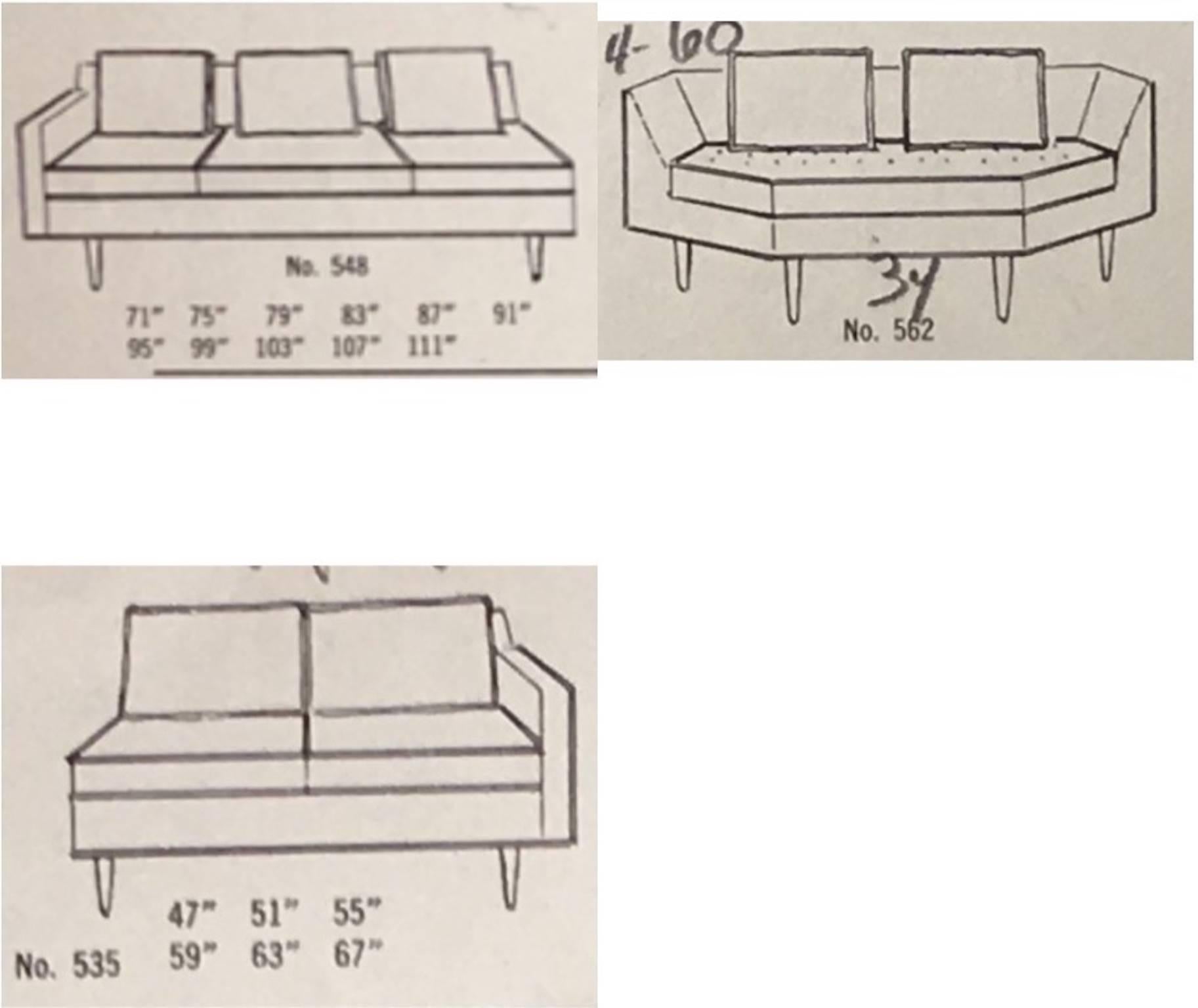 Mid-Century Modern Milo Baughman for Thayer Coggin 