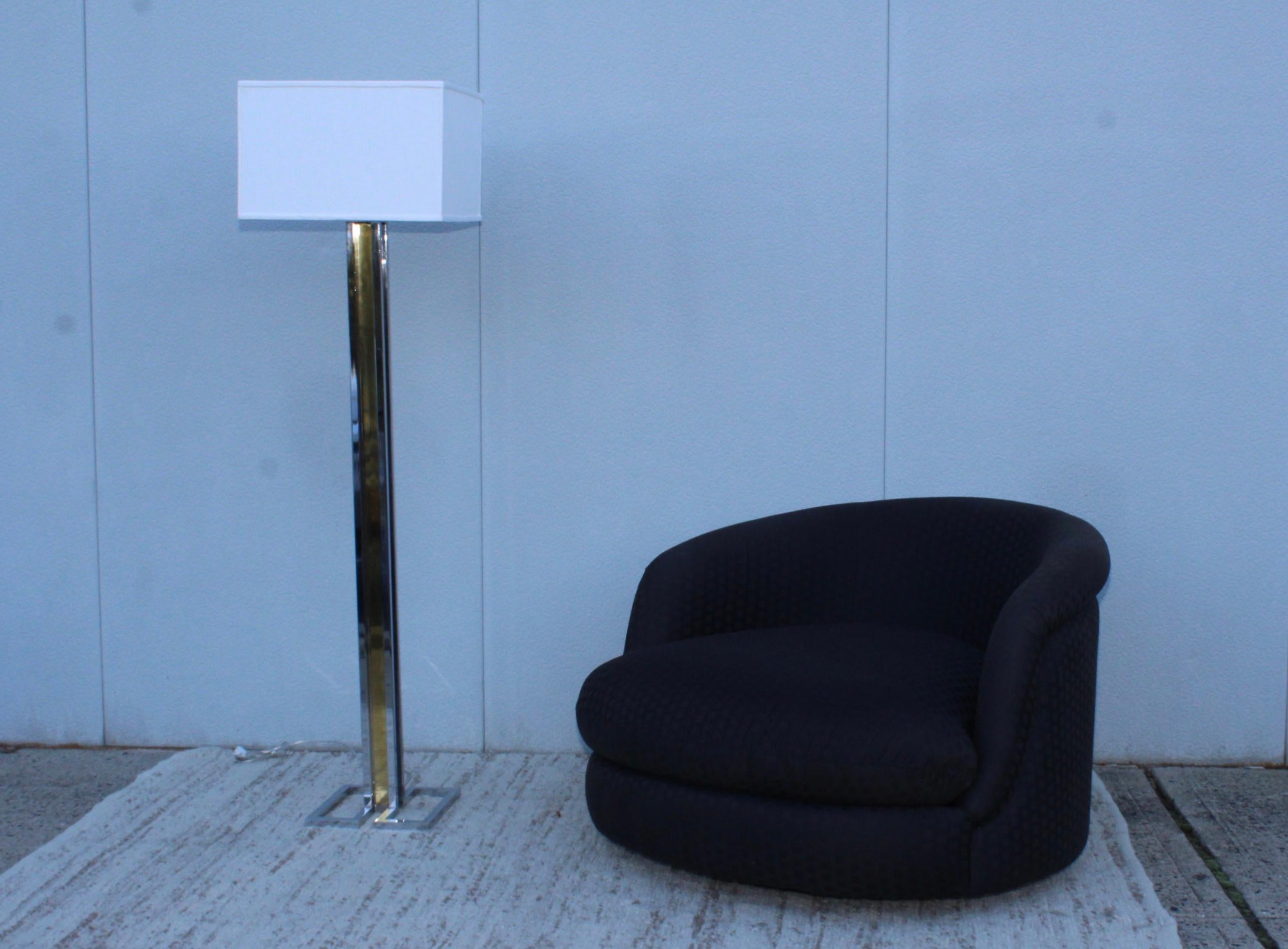 Milo Baughman for Thayer Coggin Large Swivel Lounge Chair 4