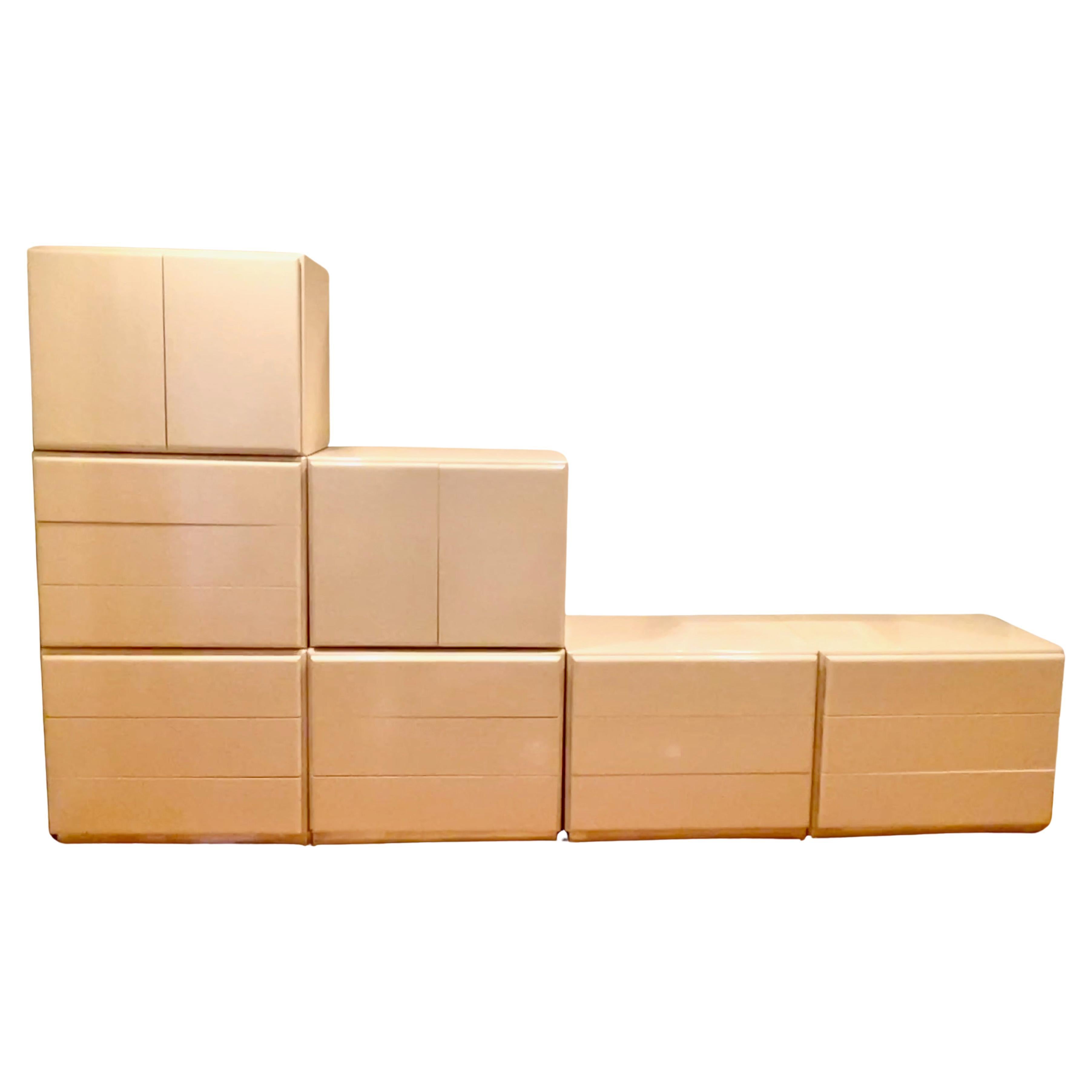 Milo Baughman pour Thayer Coggin "Less is More II" Armoires modulaires (7)