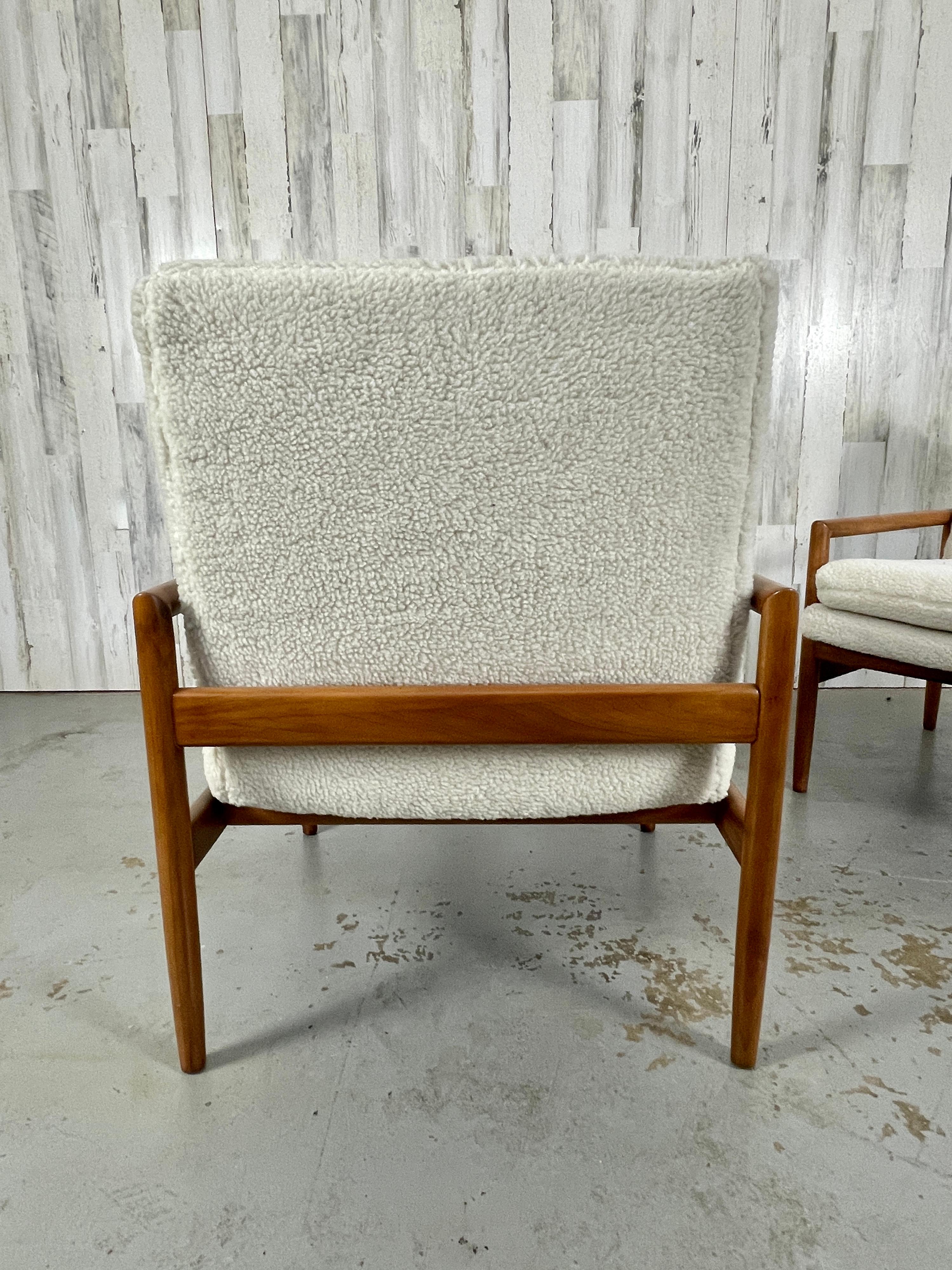 Milo Baughman for Thayer Coggin Lounge Chairs For Sale 3