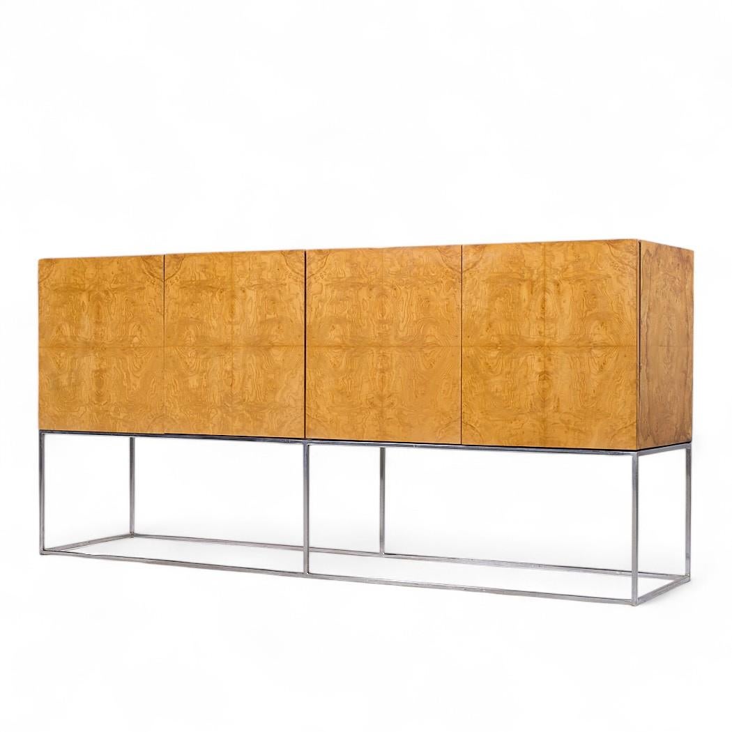 Milo Baughman für Thayer Coggin Anrichte aus Wurzelholz aus der Mitte des Jahrhunderts (Moderne der Mitte des Jahrhunderts) im Angebot