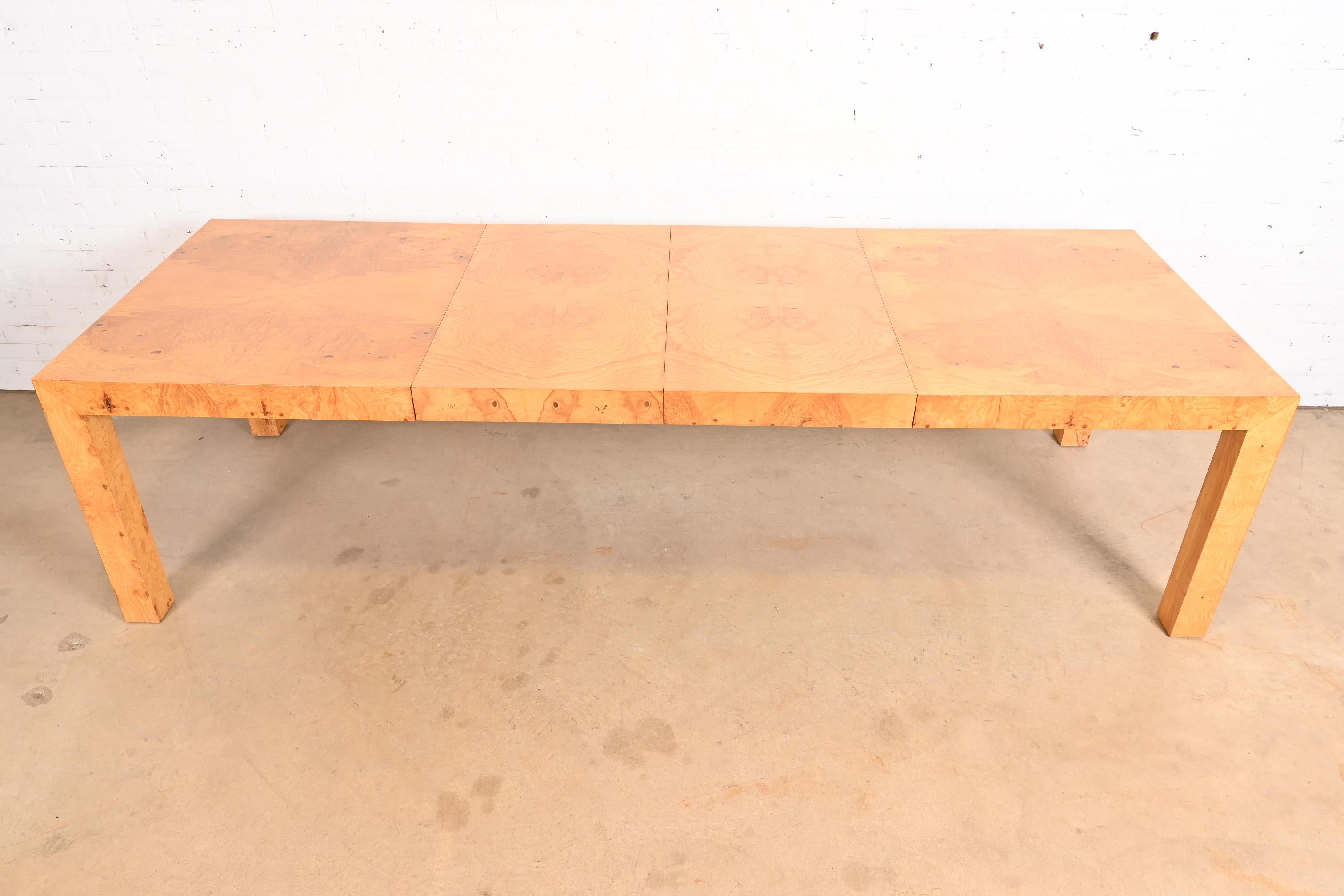 American Milo Baughman for Thayer Coggin Mid-Century Modern Dining Table, Refinished For Sale