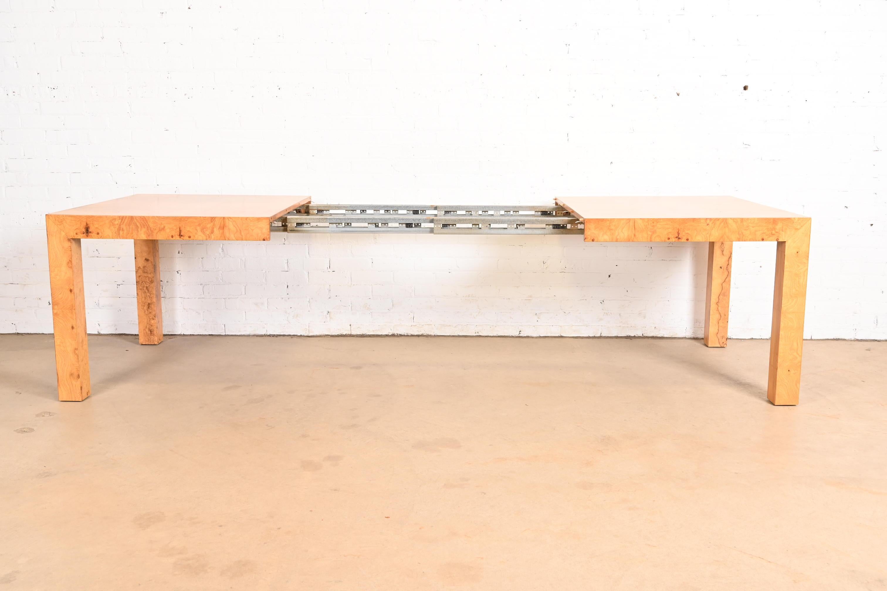 Milo Baughman for Thayer Coggin Mid-Century Modern Dining Table, Refinished For Sale 1