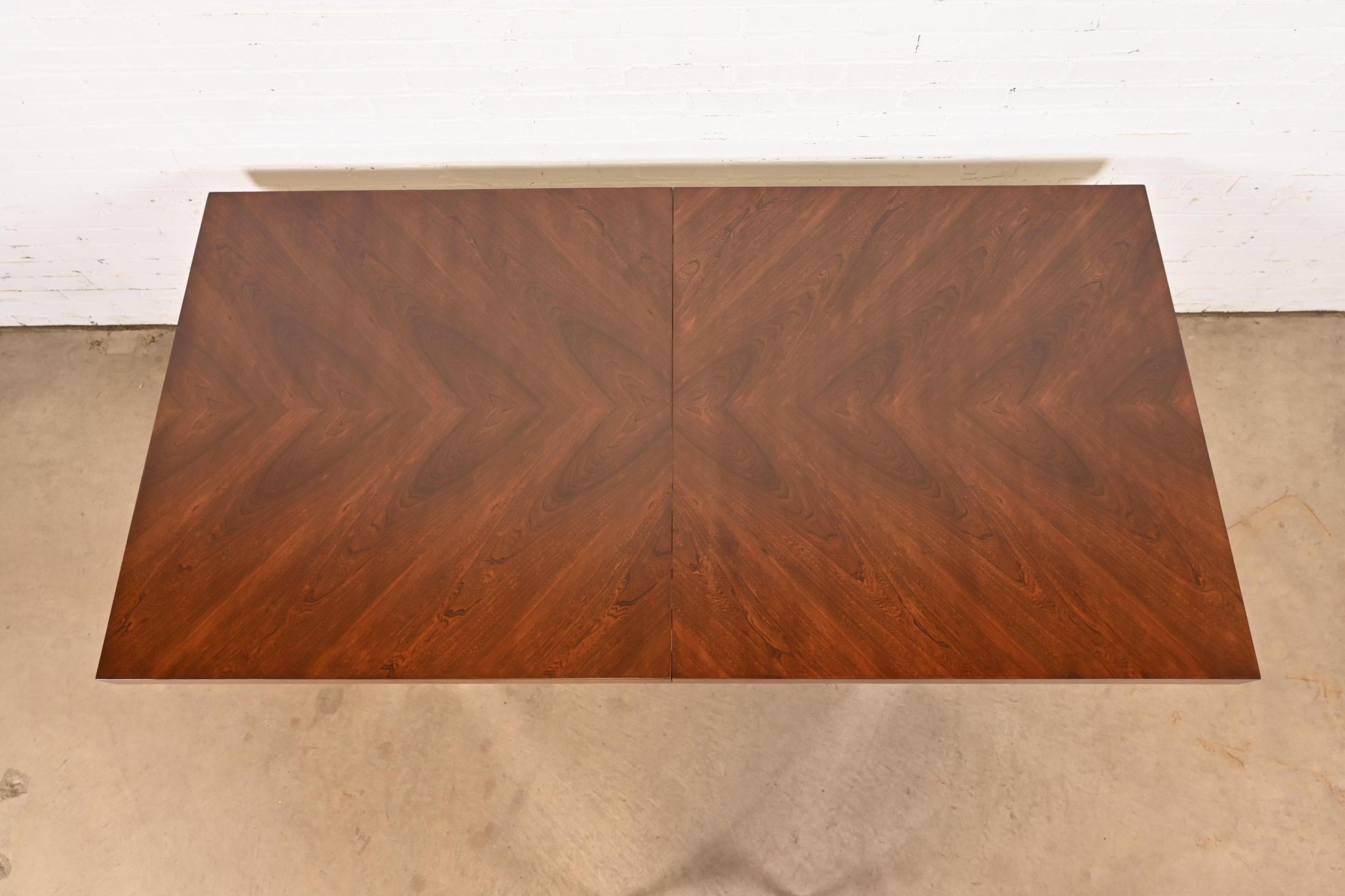 Milo Baughman for Thayer Coggin Mid-Century Modern Dining Table, Refinished For Sale 1