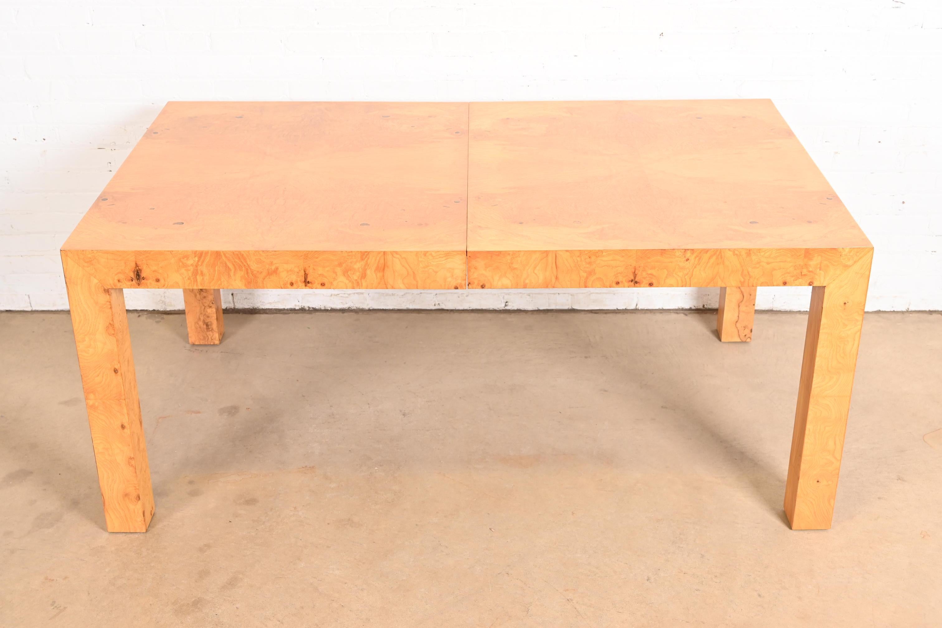 Milo Baughman for Thayer Coggin Mid-Century Modern Dining Table, Refinished For Sale 2