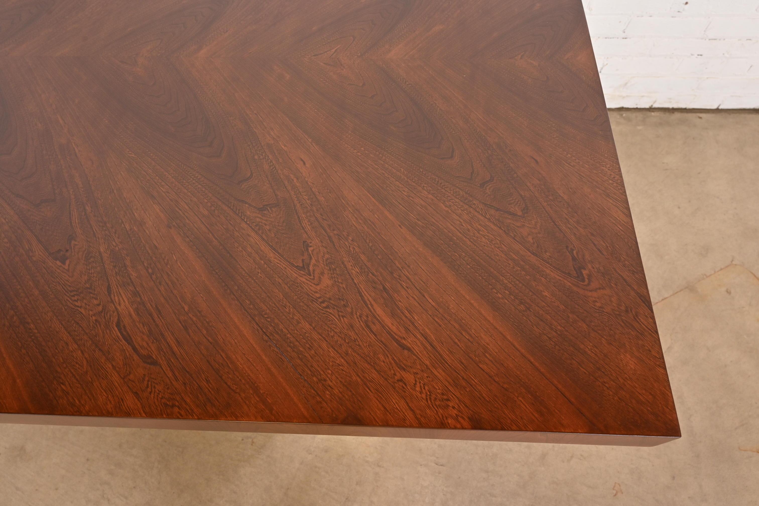 Milo Baughman for Thayer Coggin Mid-Century Modern Dining Table, Refinished For Sale 2