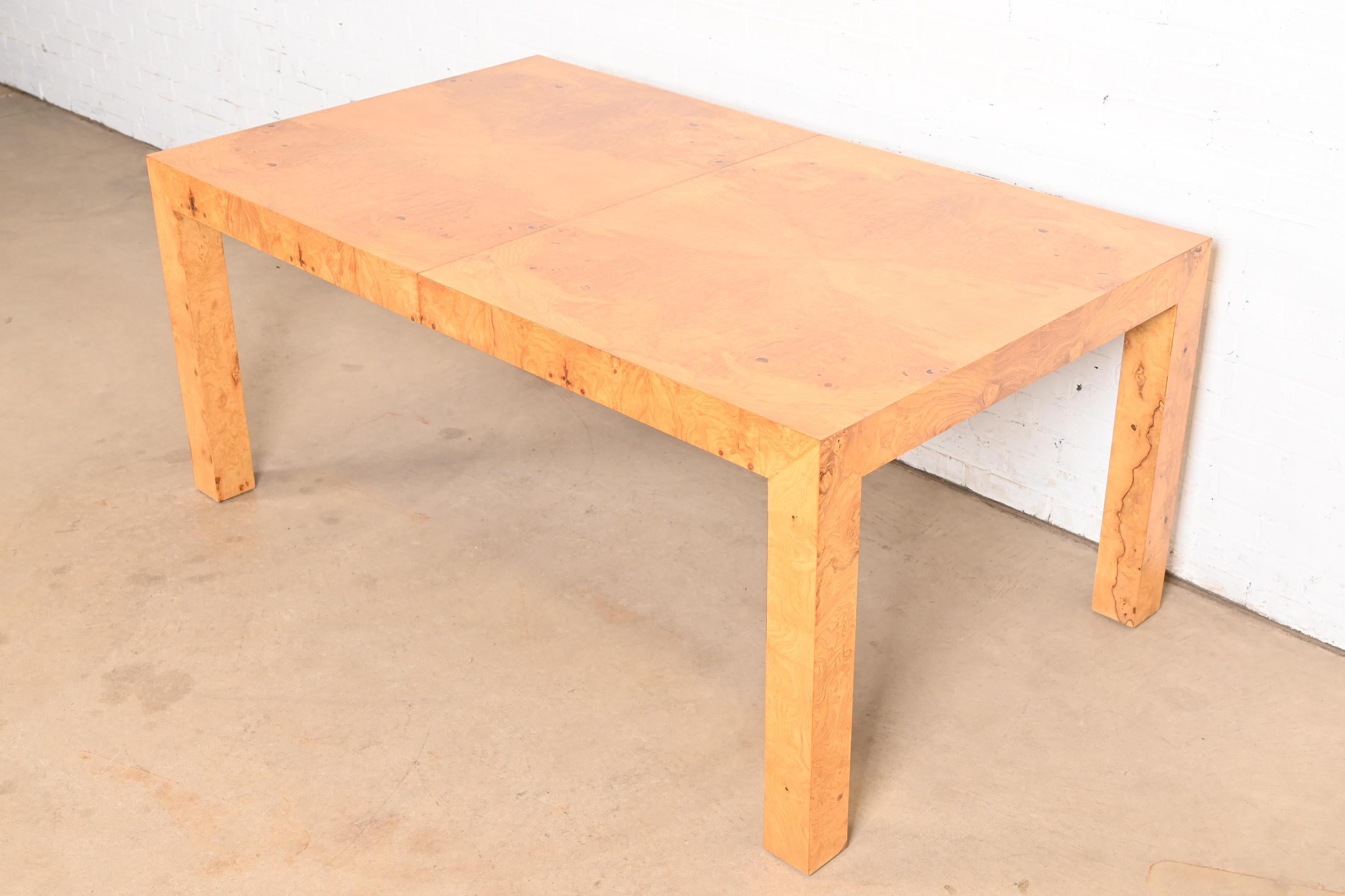 Milo Baughman for Thayer Coggin Mid-Century Modern Dining Table, Refinished For Sale 3
