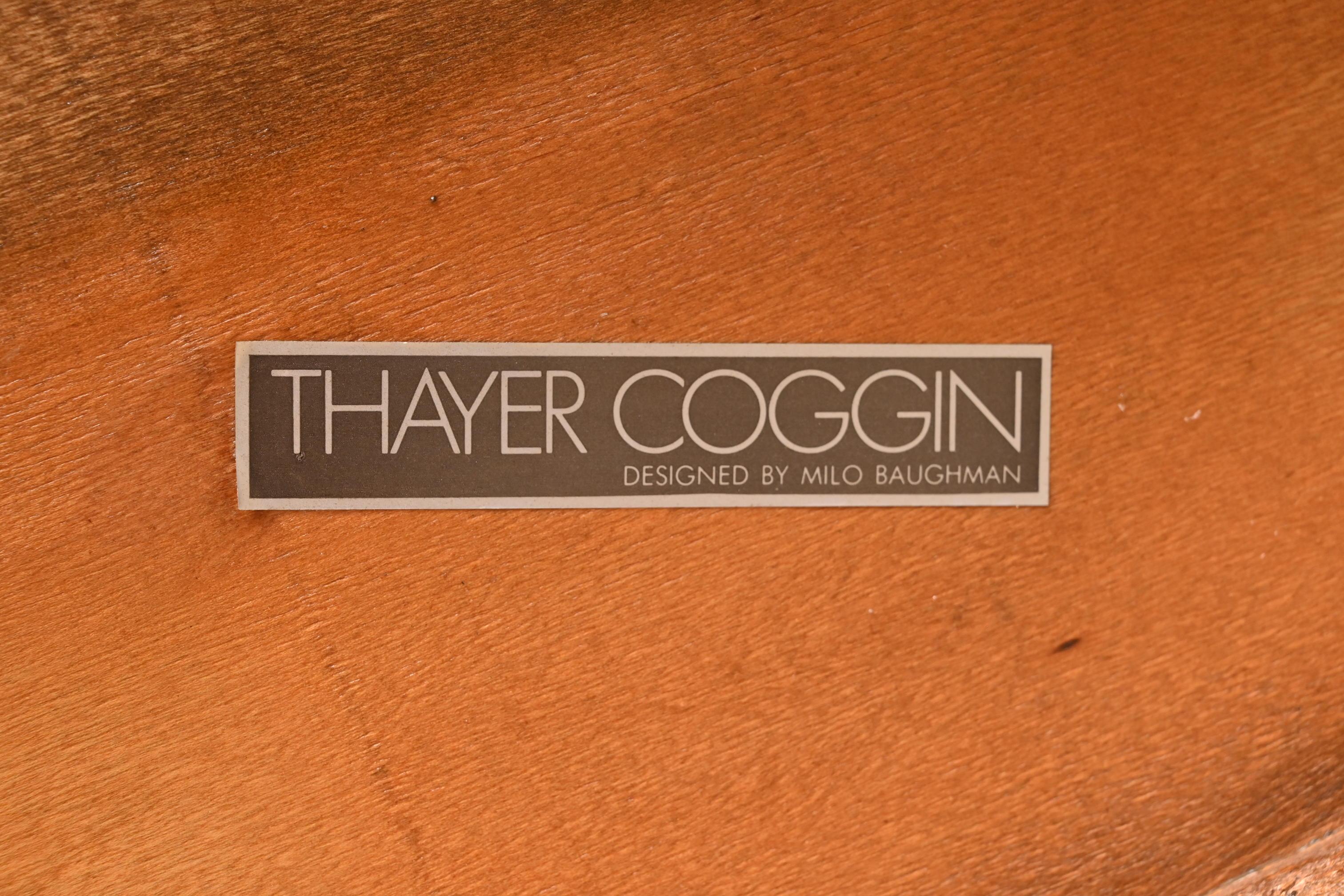 Milo Baughman for Thayer Coggin Mid-Century Modern Dining Table, Refinished For Sale 3