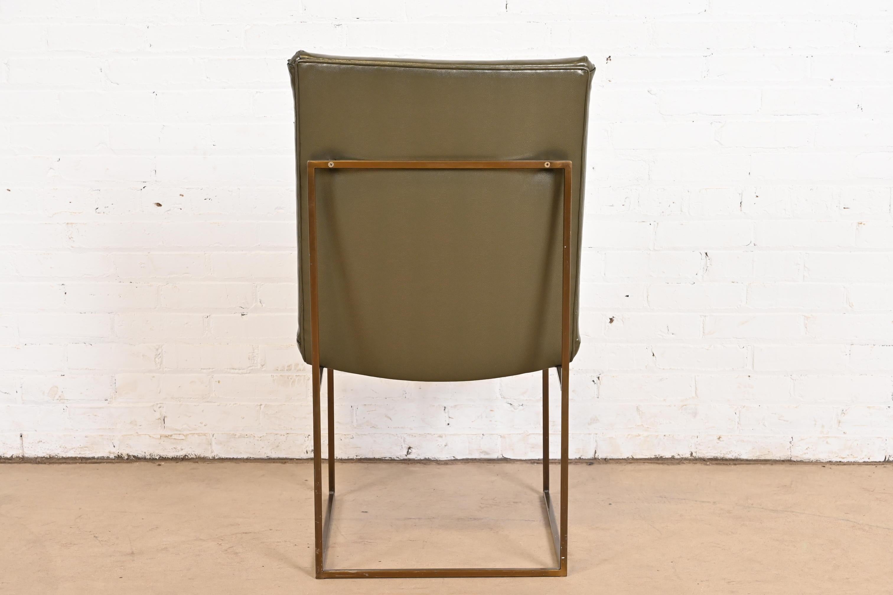 Milo Baughman for Thayer Coggin Mid-Century Modern Hollywood Regency Chairs 6