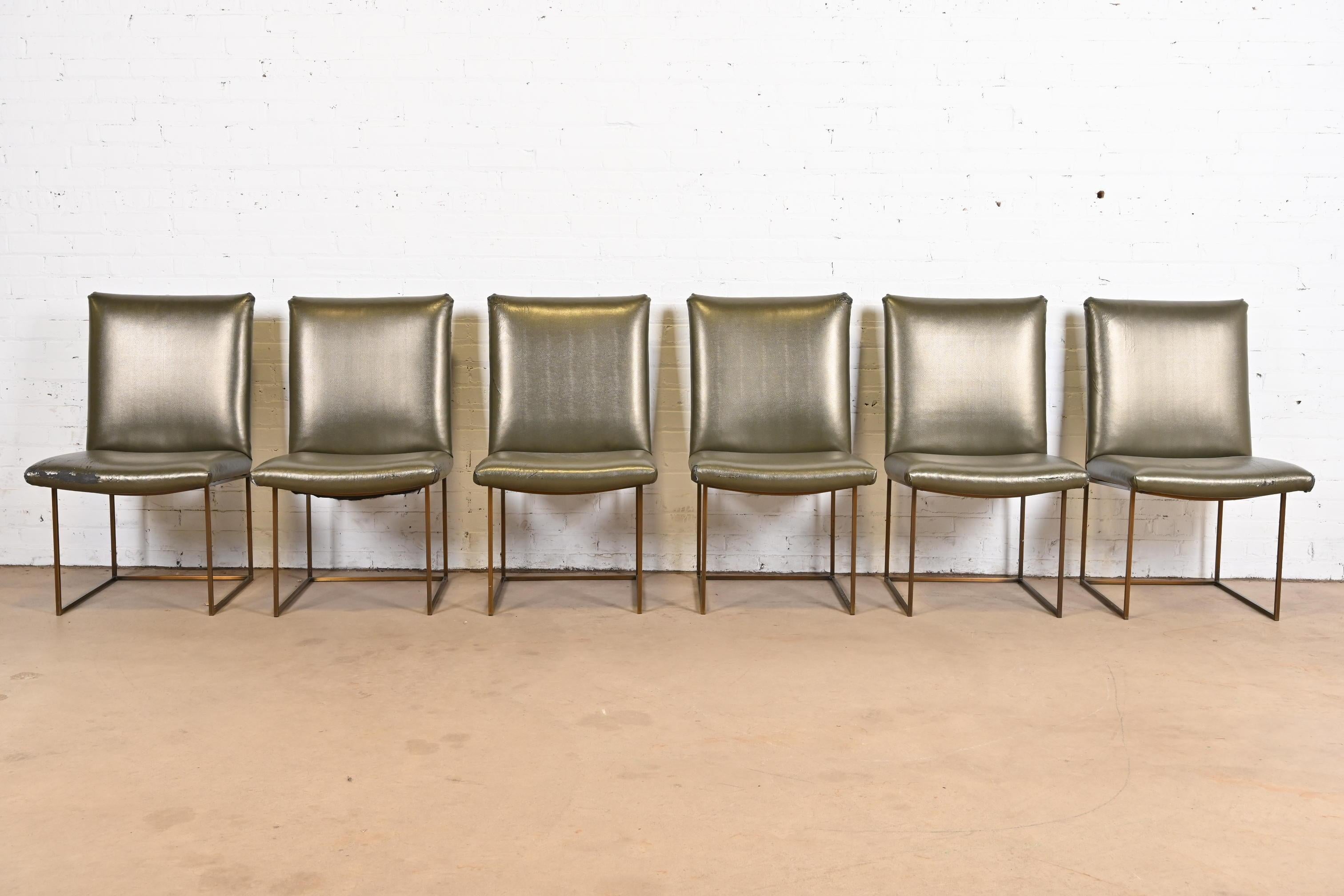 American Milo Baughman for Thayer Coggin Mid-Century Modern Hollywood Regency Chairs