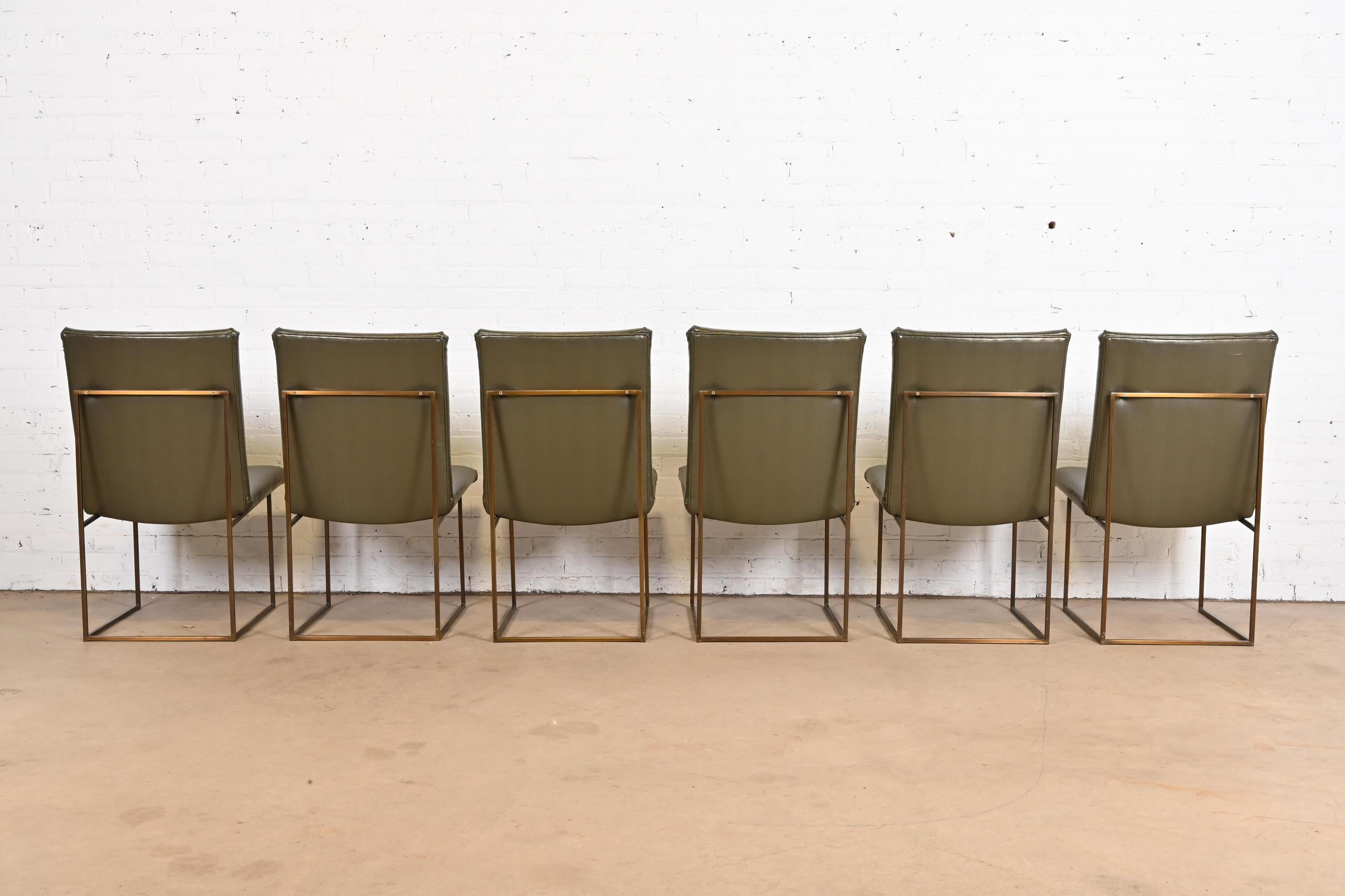 Milo Baughman for Thayer Coggin Mid-Century Modern Hollywood Regency Chairs 1