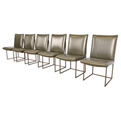 Milo Baughman for Thayer Coggin Mid-Century Modern Hollywood Regency Chairs