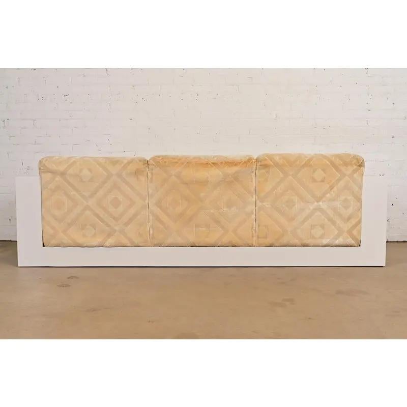 Milo Baughman for Thayer Coggin Mid-Century Modern Tuxedo Sofa, Circa 1970s For Sale 6