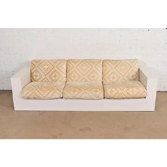 Milo Baughman para Thayer Coggin Sofá esmoquin moderno de mediados de siglo, alrededor de 1970