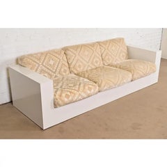Milo Baughman for Thayer Coggin Mid-Century Modern Tuxedo Sofa, Circa 1970s