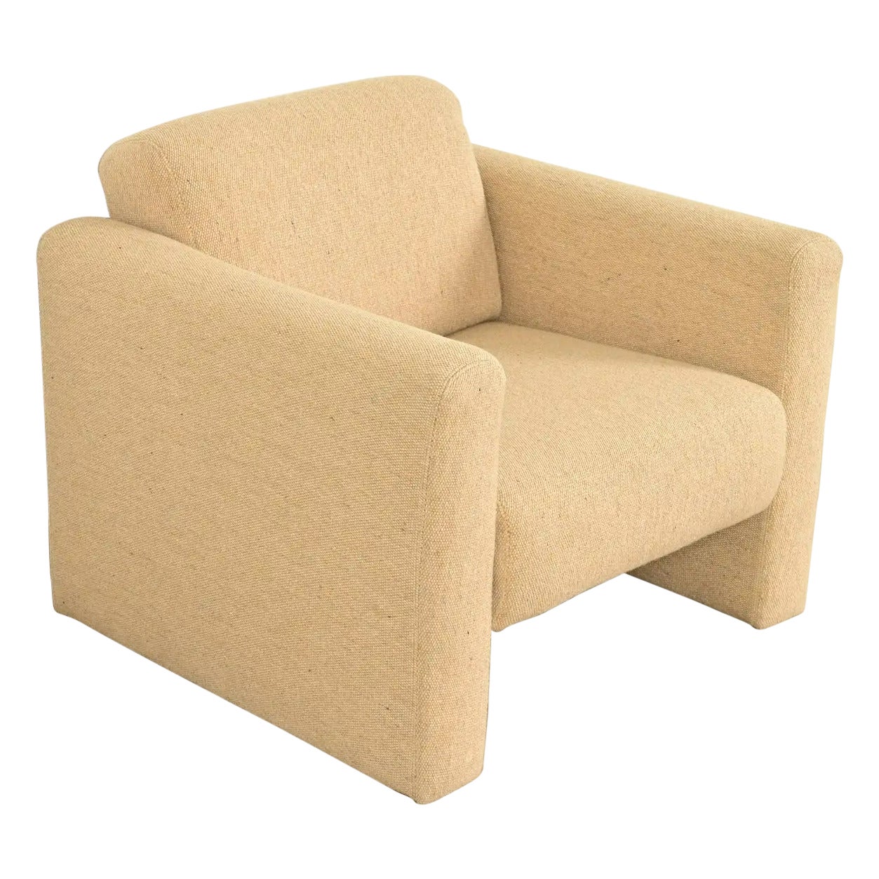 Milo Baughman for Thayer Coggin Mid-Century Modern Upholstered Lounge Chair For Sale