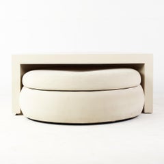 Milo Baughman for Thayer Coggin Mid-Century Ottoman with Sleeper Bed