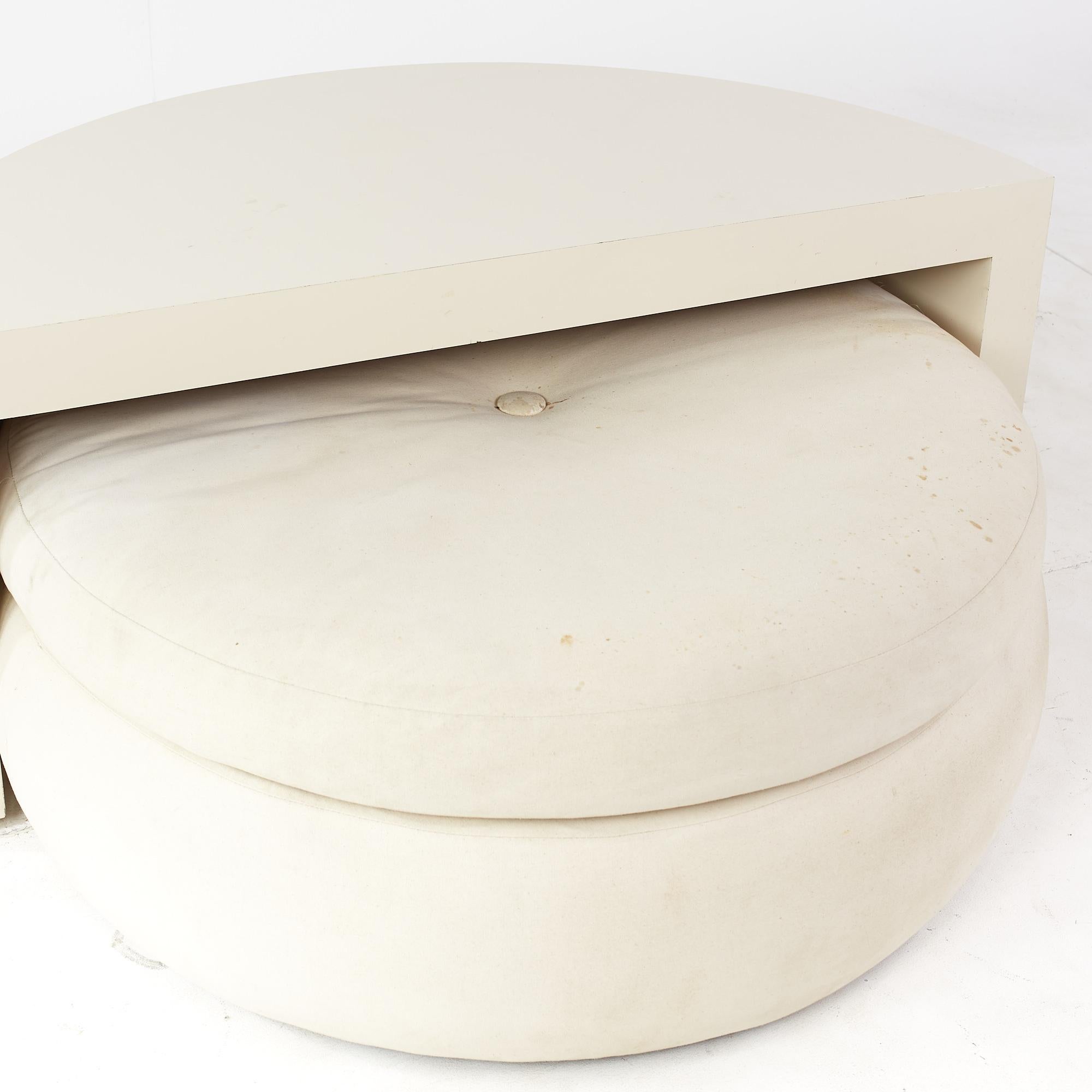 Late 20th Century Milo Baughman for Thayer Coggin Mid-Century Ottoman with Sleeper Bed For Sale