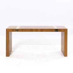 Milo Baughman für Thayer Coggin Mid Century Palisander und Messing Konsolentisch