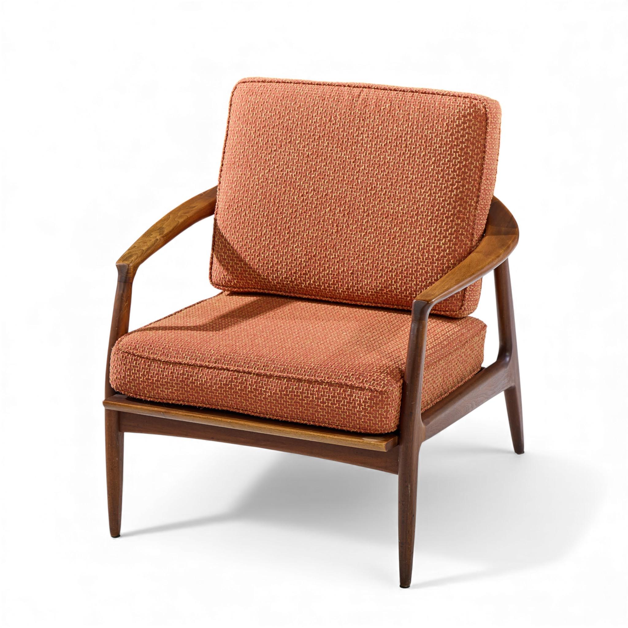 Milo Baughman pour Thayer Coggin Chaises longues en noyer du milieu du siècle - Paire en vente 5