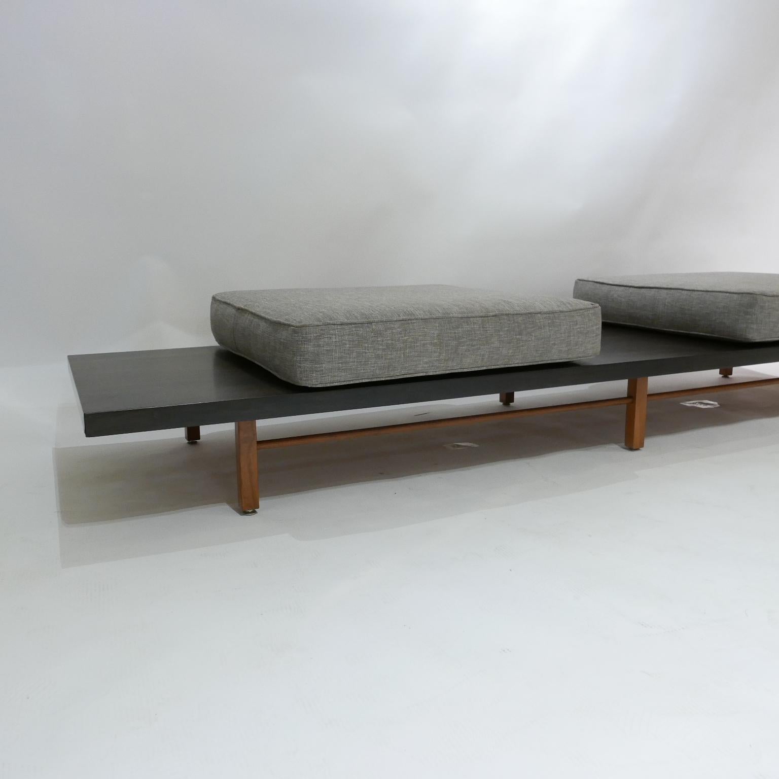 Mid-20th Century Milo Baughman for Thayer Coggin Monumental Low Table or Bench with Cushions
