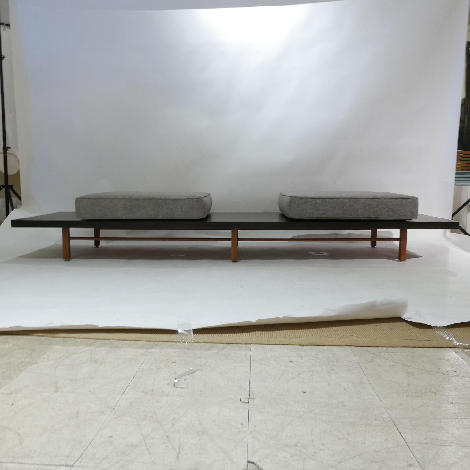 Upholstery Milo Baughman for Thayer Coggin Monumental Low Table or Bench with Cushions
