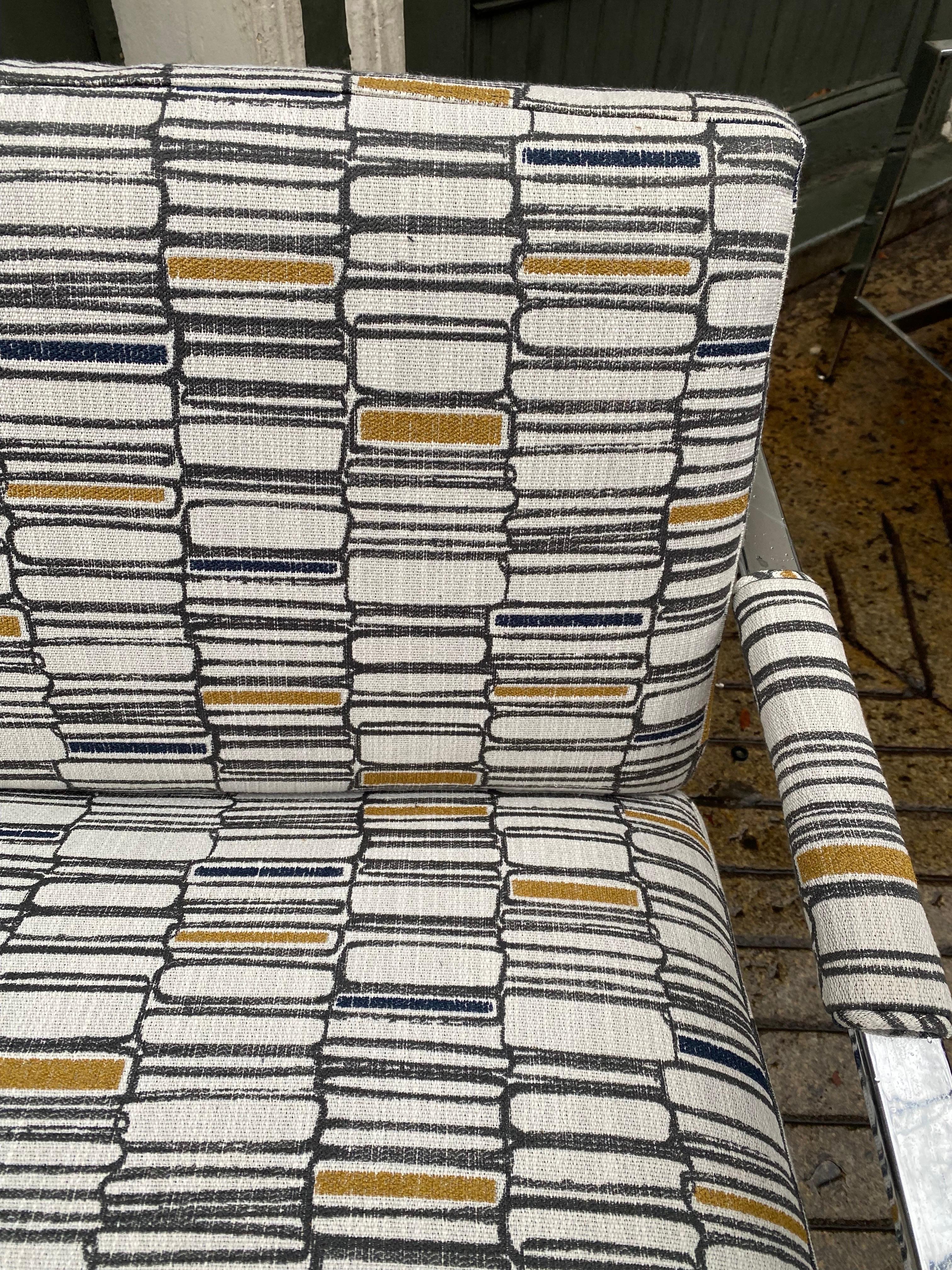 American Milo Baughman for Thayer Coggin Pair of Lounge Chairs