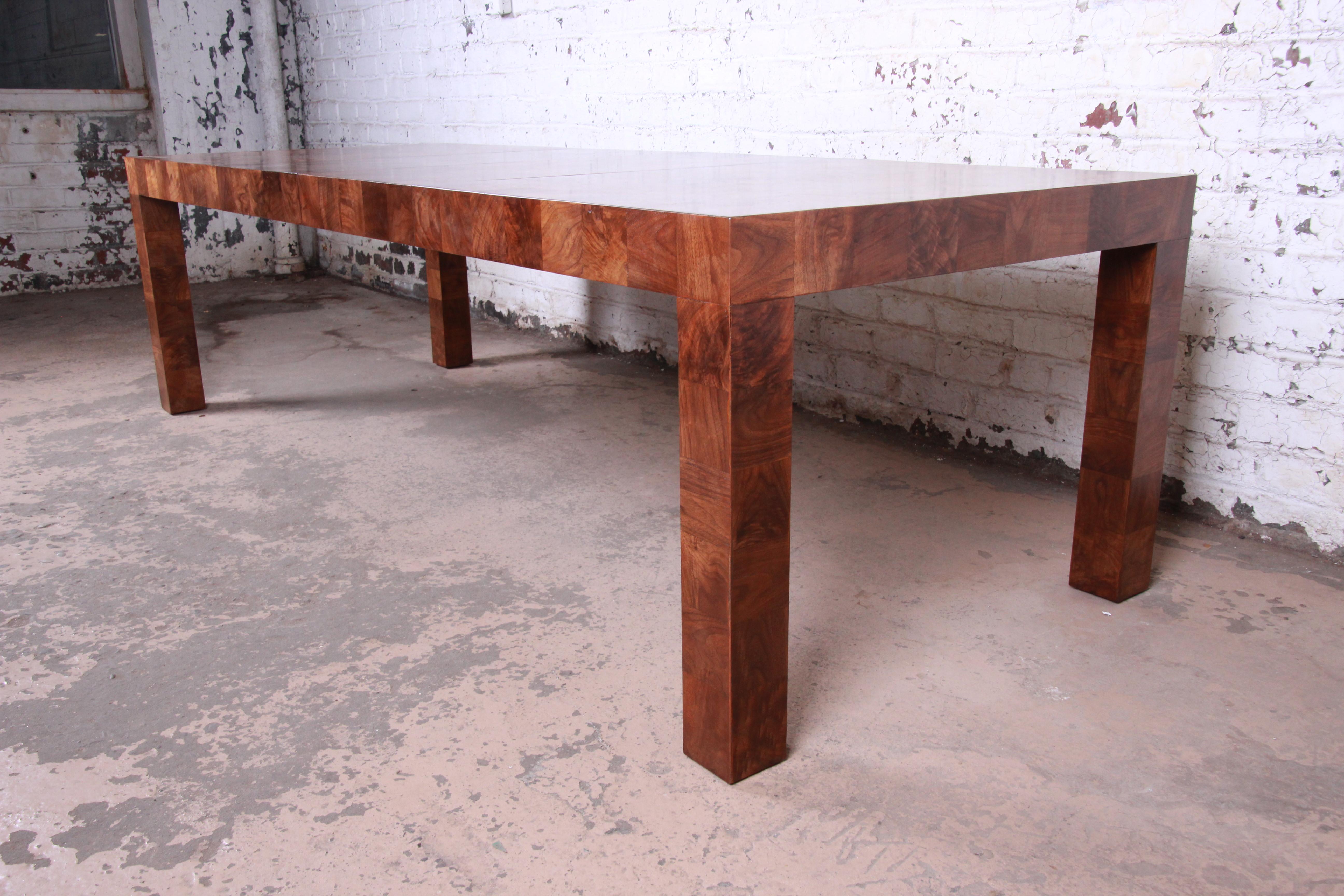 milo baughman dining table