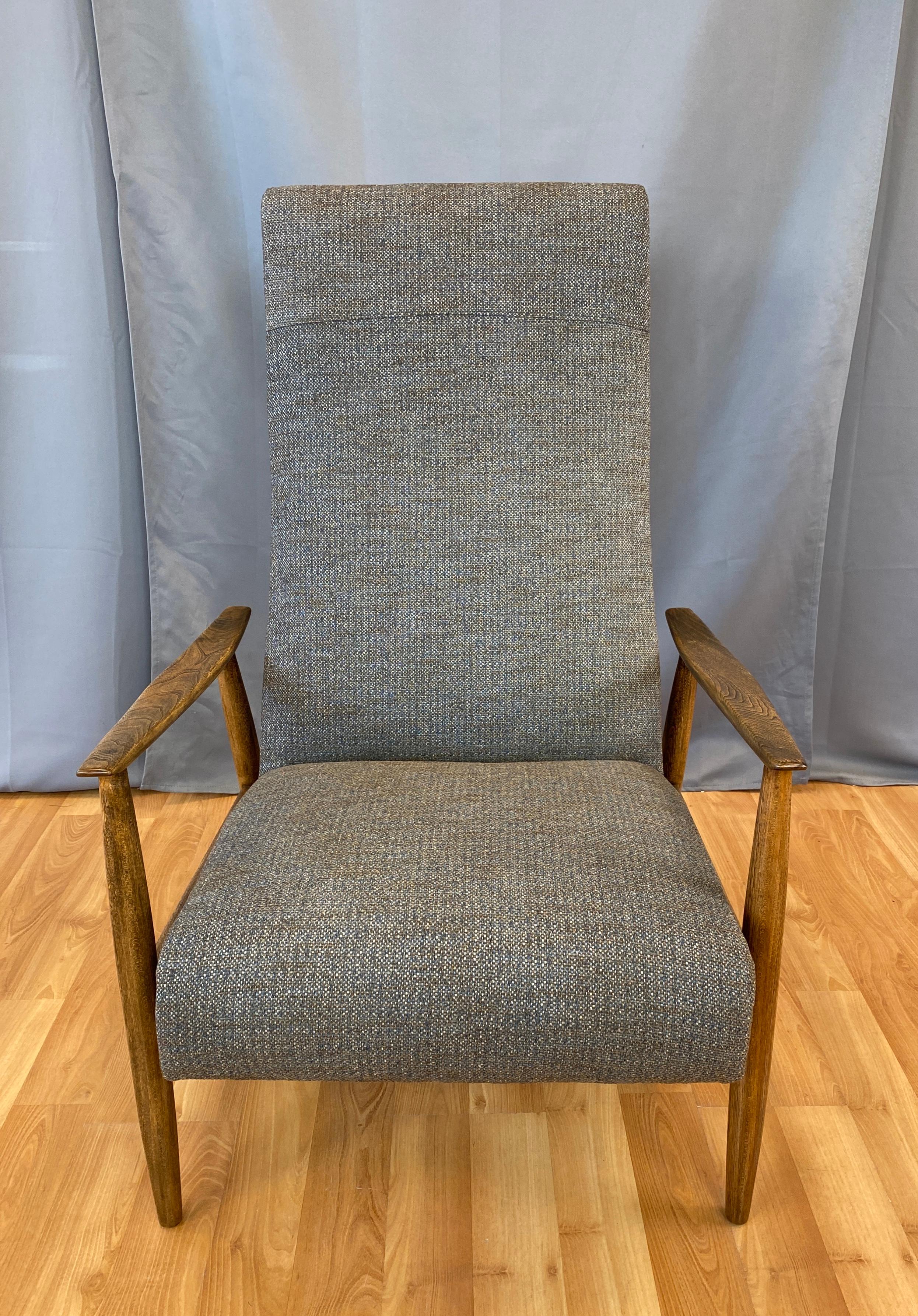 milo baughman recliner 74