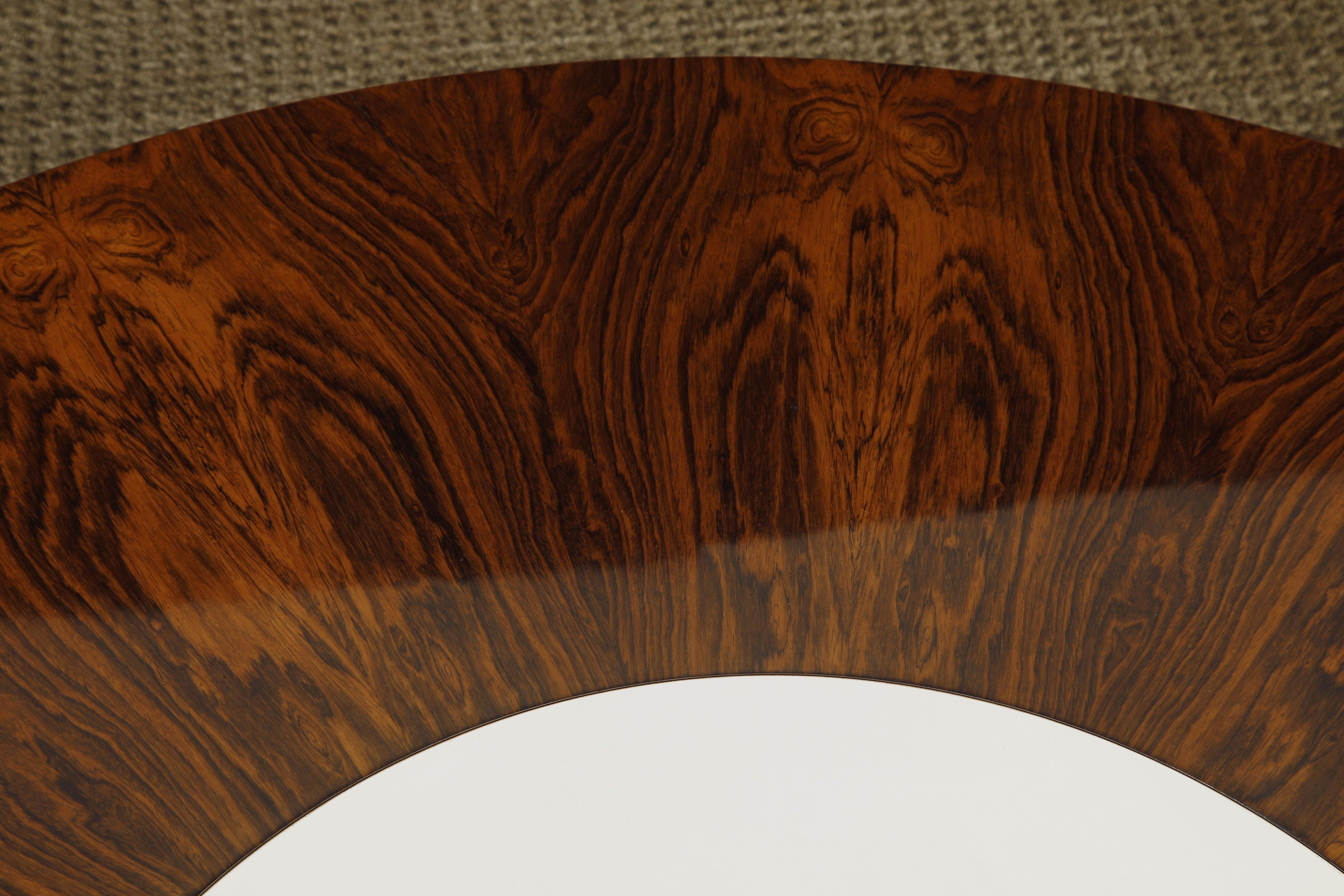 Table basse rotative Lazy Susan de Milo Baughman pour Thayer Coggin, 1968 en vente 5