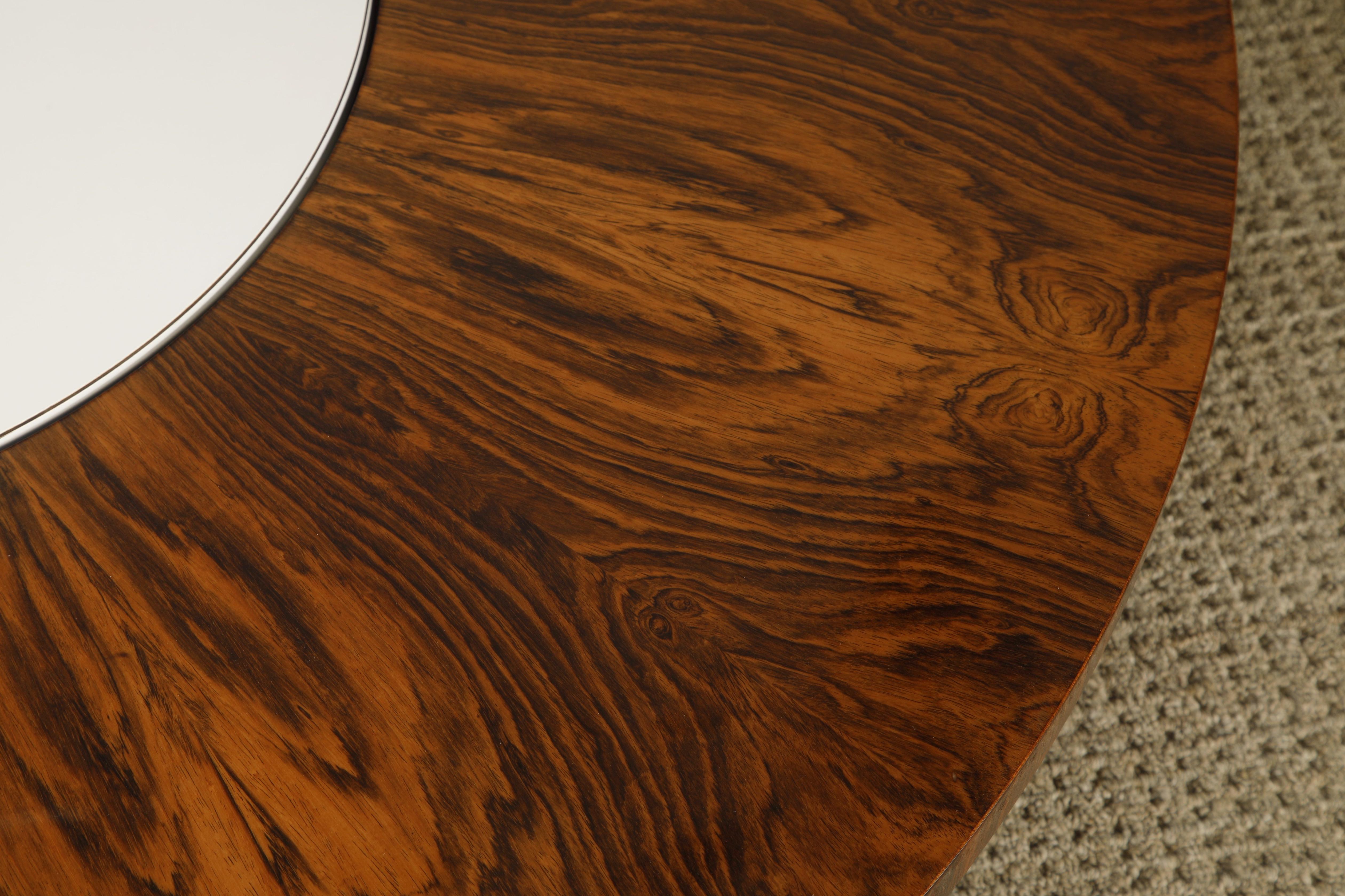 Table basse rotative Lazy Susan de Milo Baughman pour Thayer Coggin, 1968 en vente 7